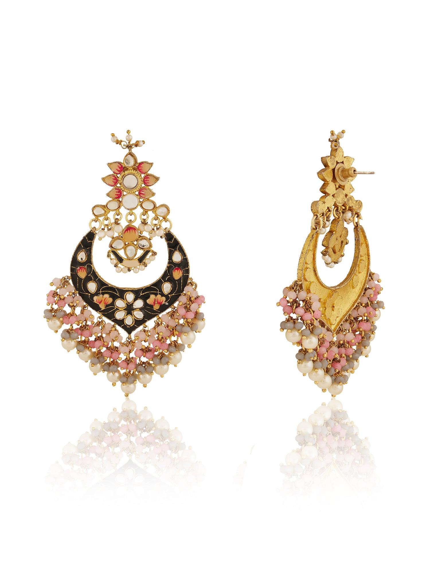 Artisans Crafted Chandbalis Earrings - Dyulokha