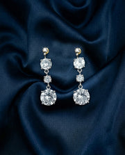 Solitaire Sparkle Earrings