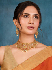 Lucent Pearl Choker Set - Dyulokha