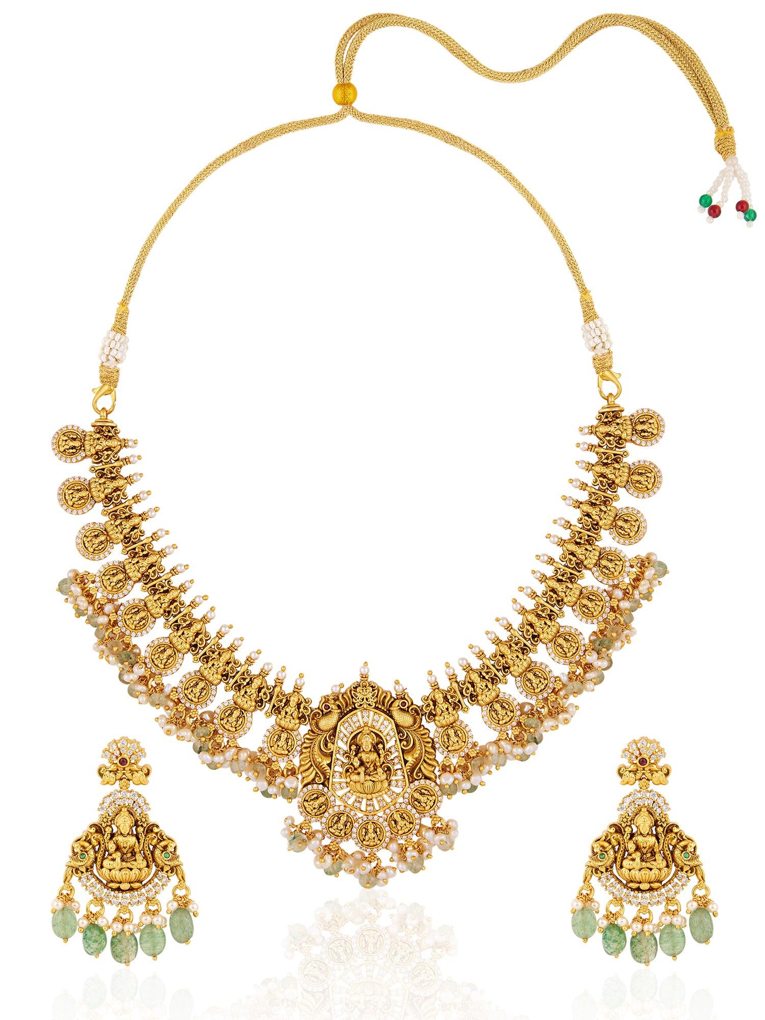 Heritage Luxury Kasu Necklace Set - Dyulokha