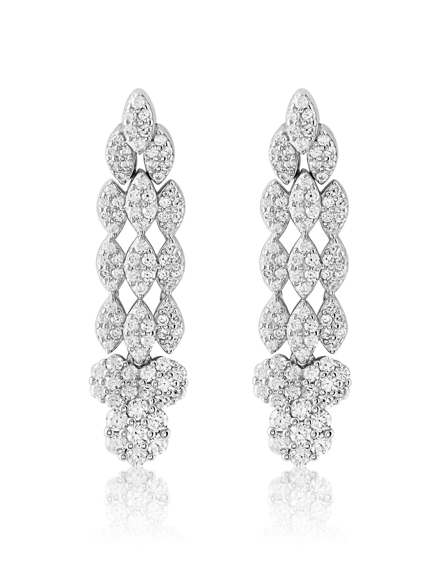 Sophisticated Shine CZ Necklace Set - Dyulokha