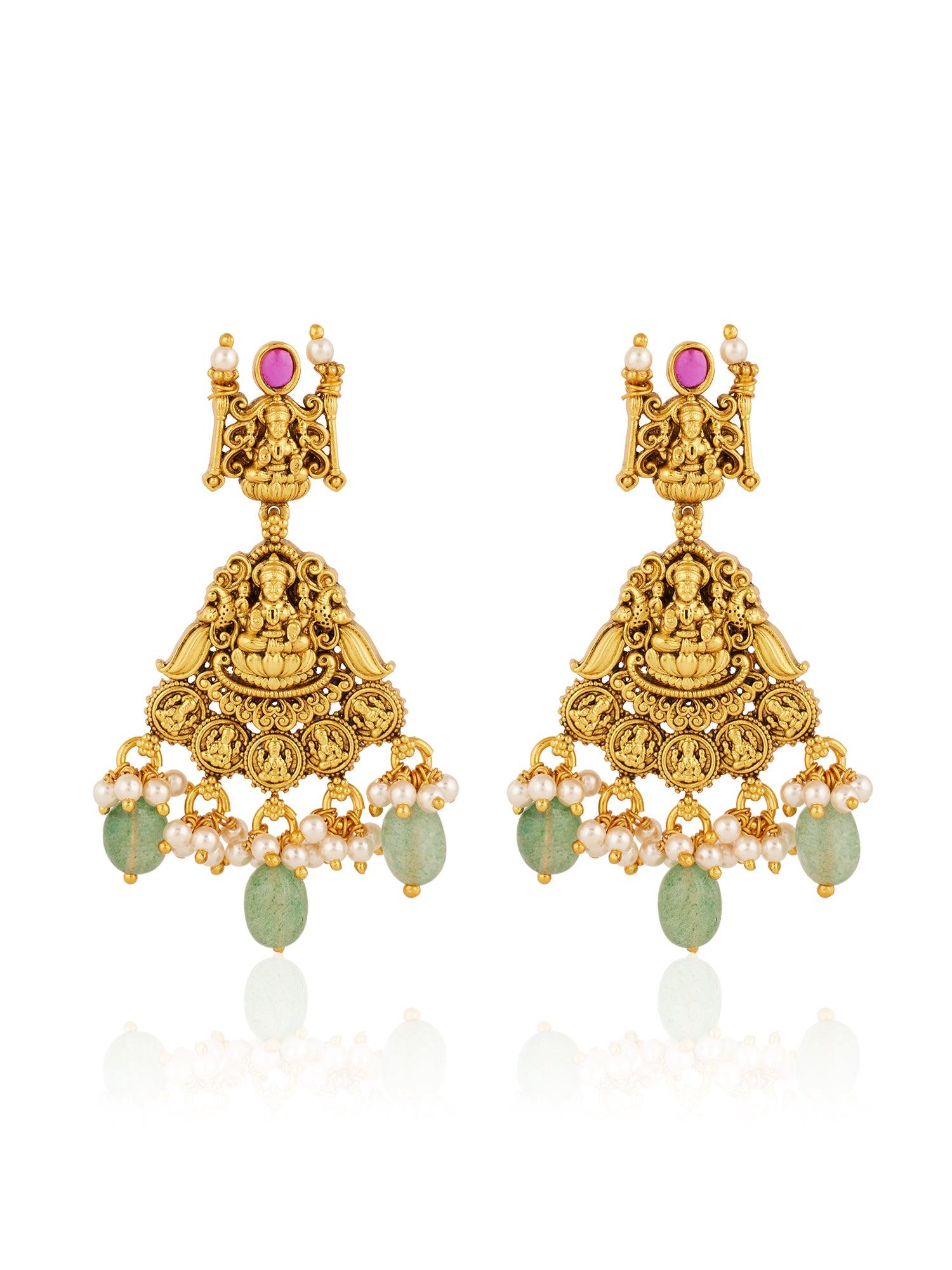 Sovereign Splendor Kasu Necklace Set - Dyulokha
