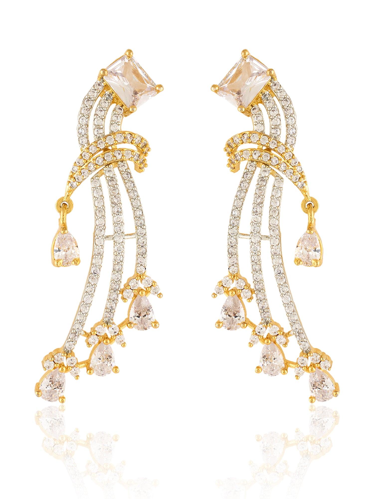 Twilight Glamour CZ Necklace set - Dyulokha