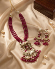 Victorian Pink Tourmaline Necklace Set