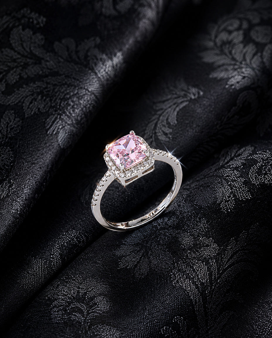 Diamond Mirage Resonance Ring