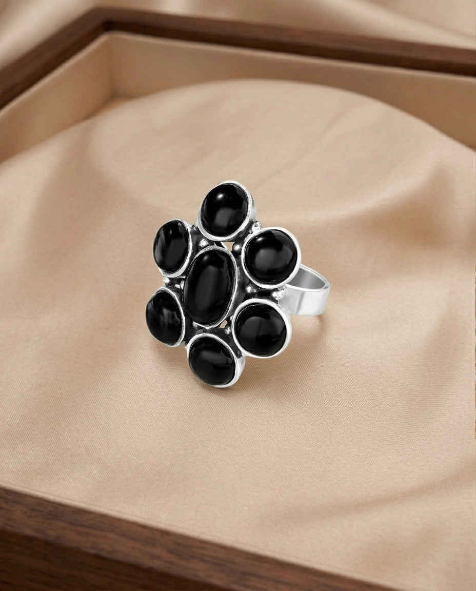 Eternal Noir Black Onyx Ring