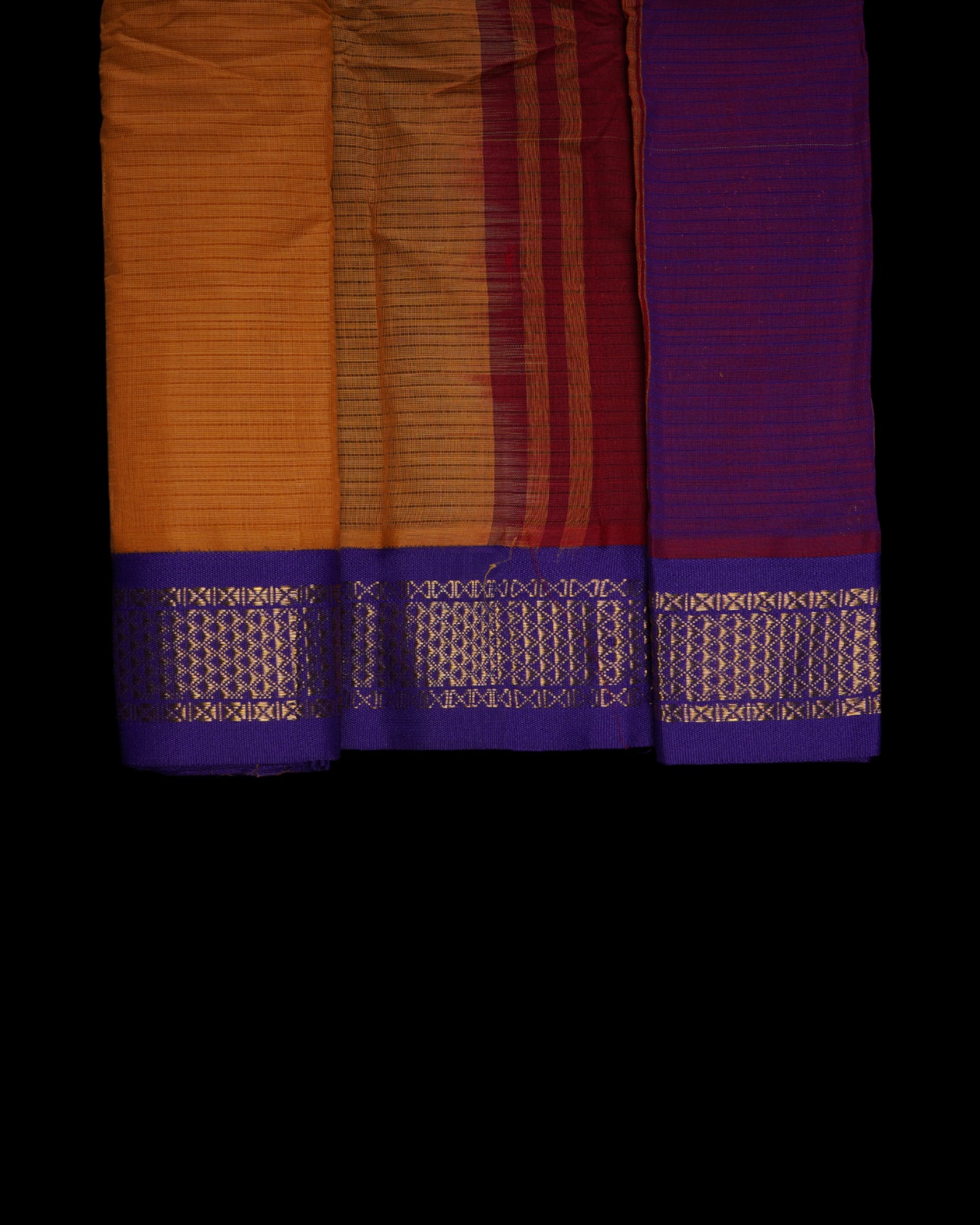 Gadwal Cotton Woven Saree