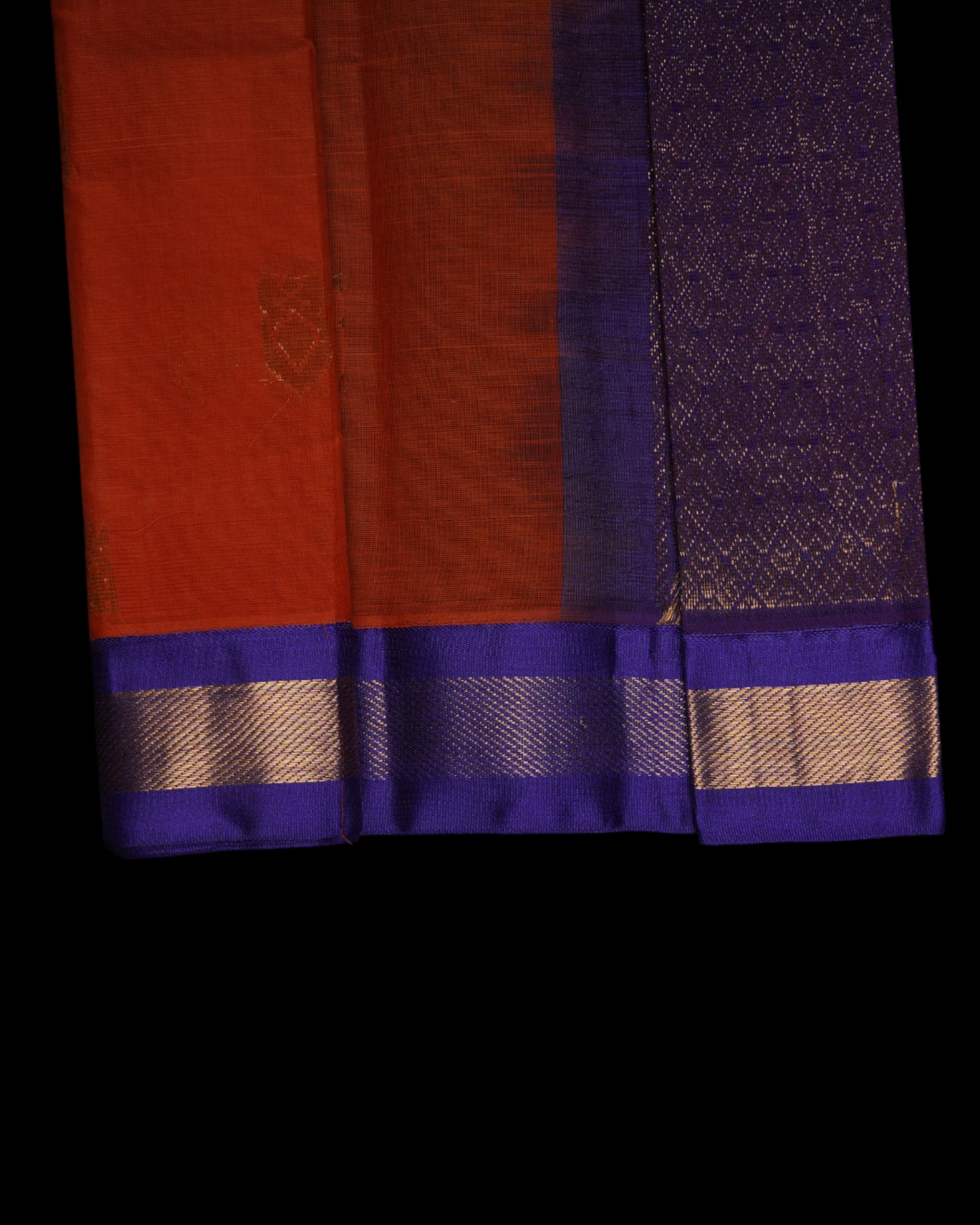 Soft Sico Cotton Gadwal Weave Saree