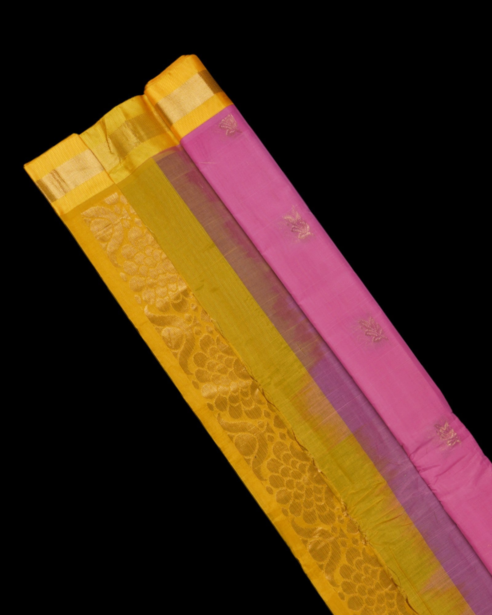 Sico Cotton Woven Gadwal Saree
