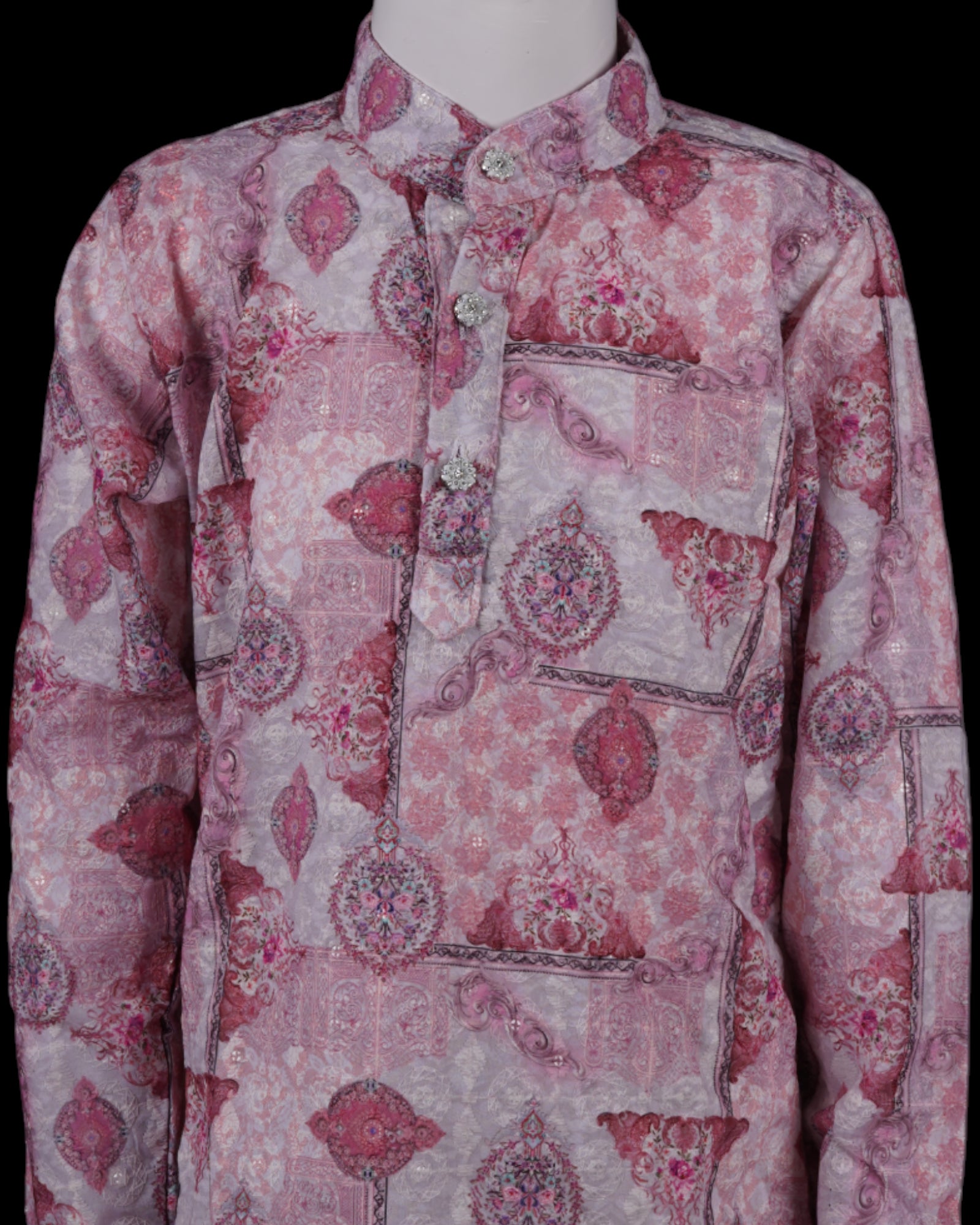 Boys Traditional Embroidered Kurta Pajama
