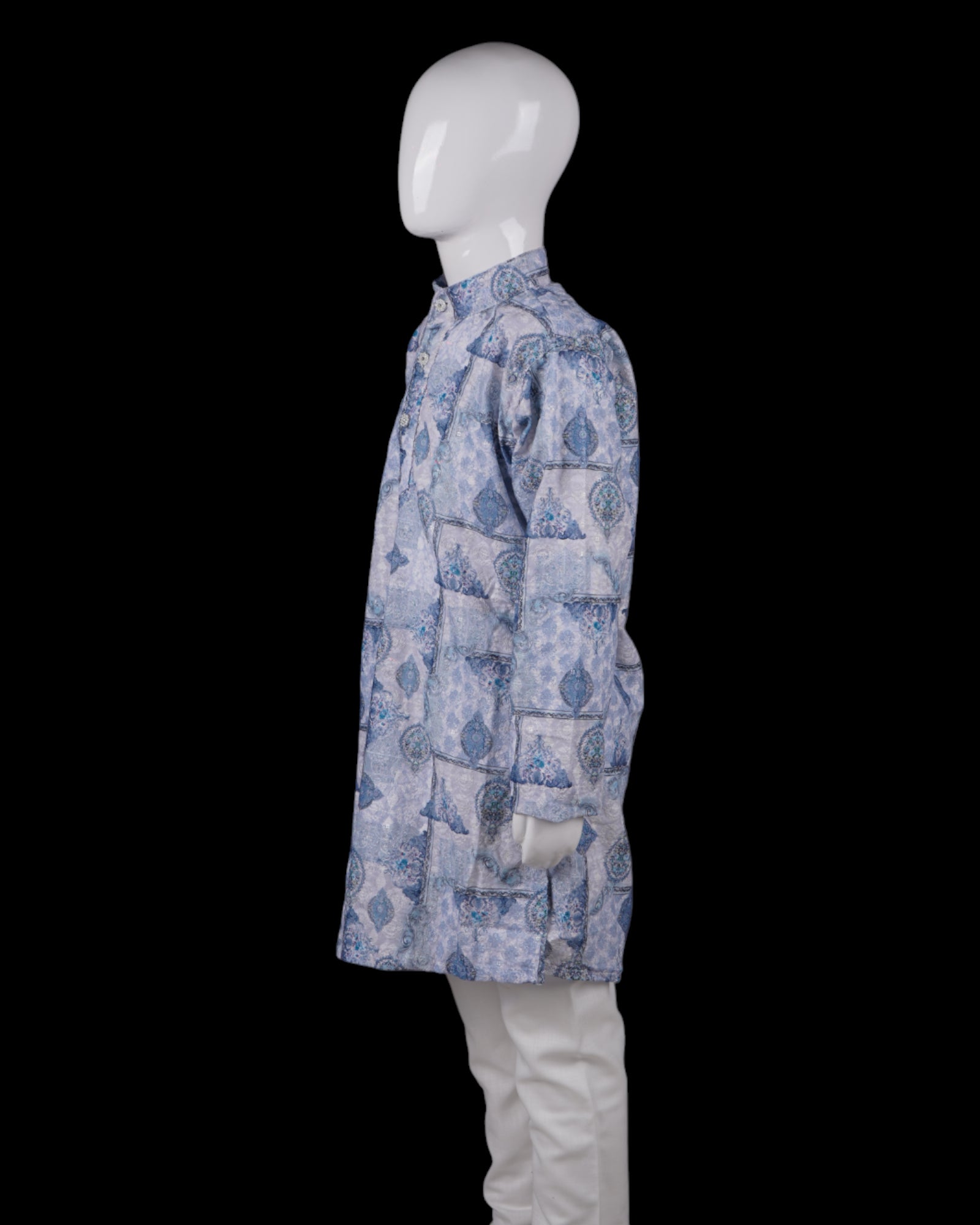 Boys Traditional Embroidered Kurta Pajama
