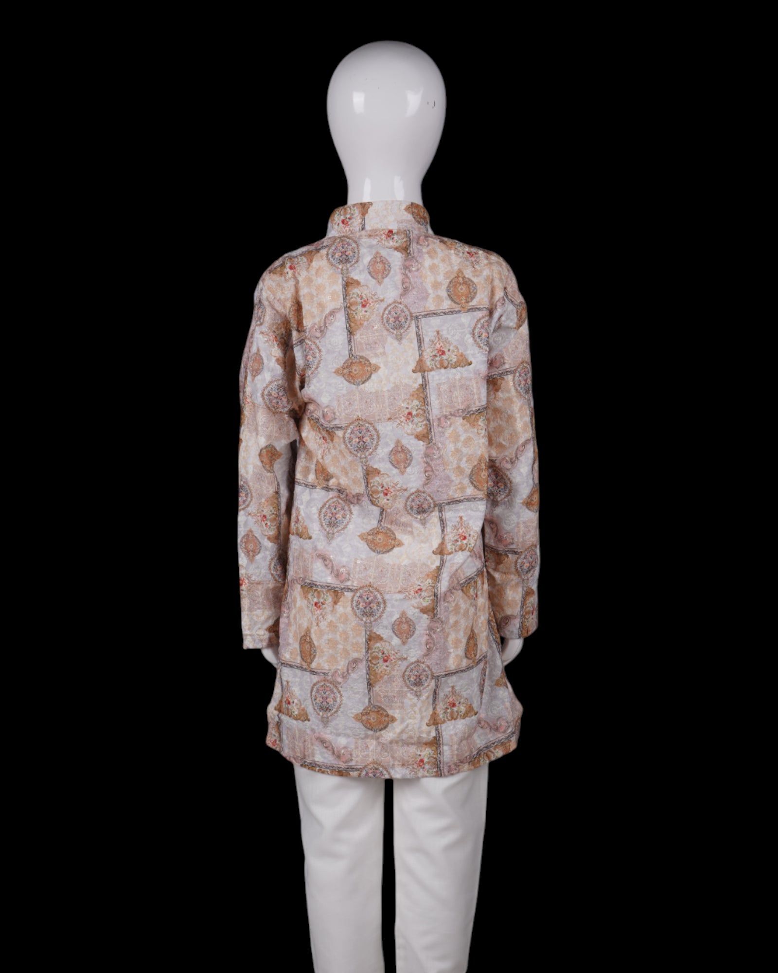 Boys Traditional Embroidered Kurta Pajama