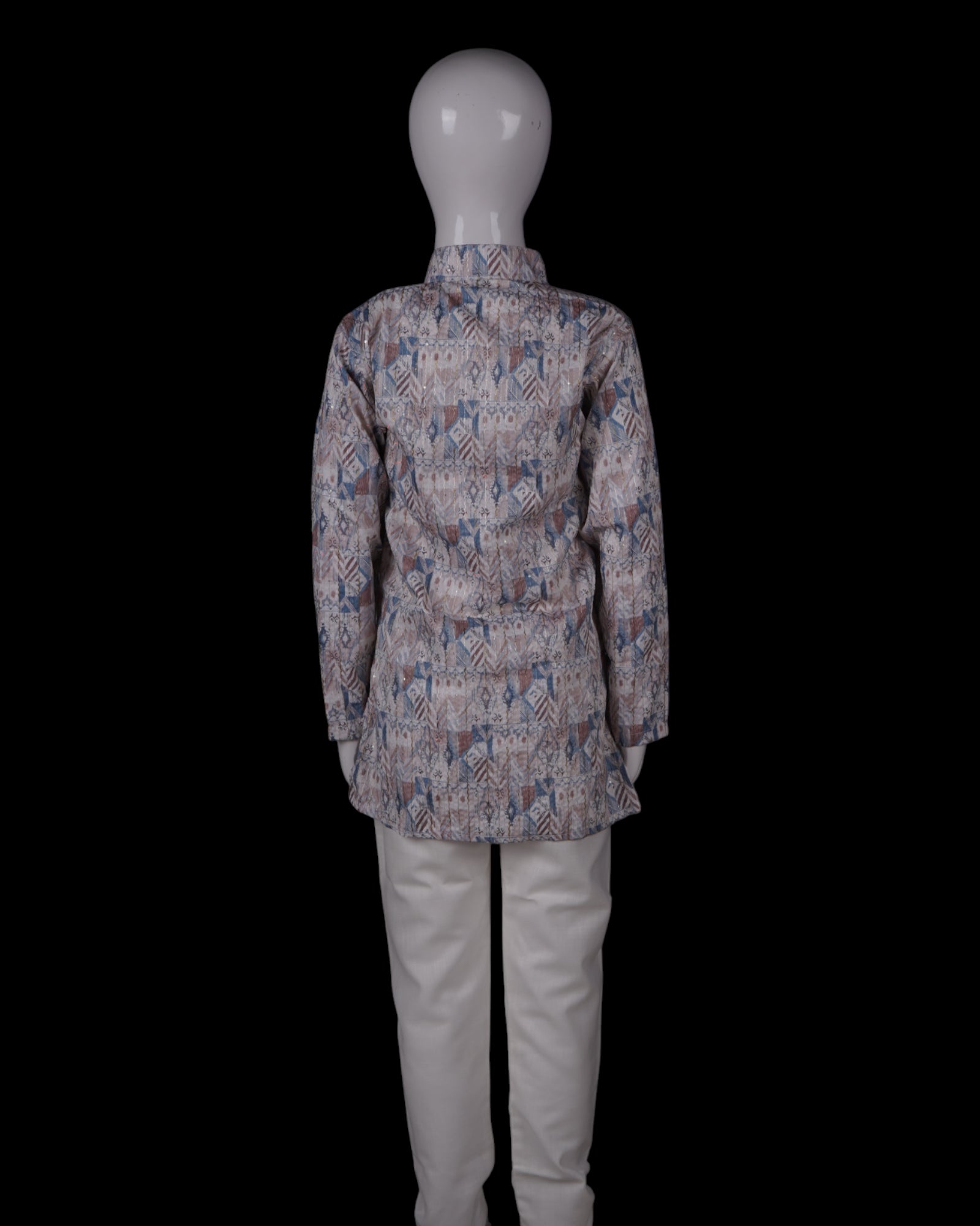 Block Print Cotton Kurta Pajama Set