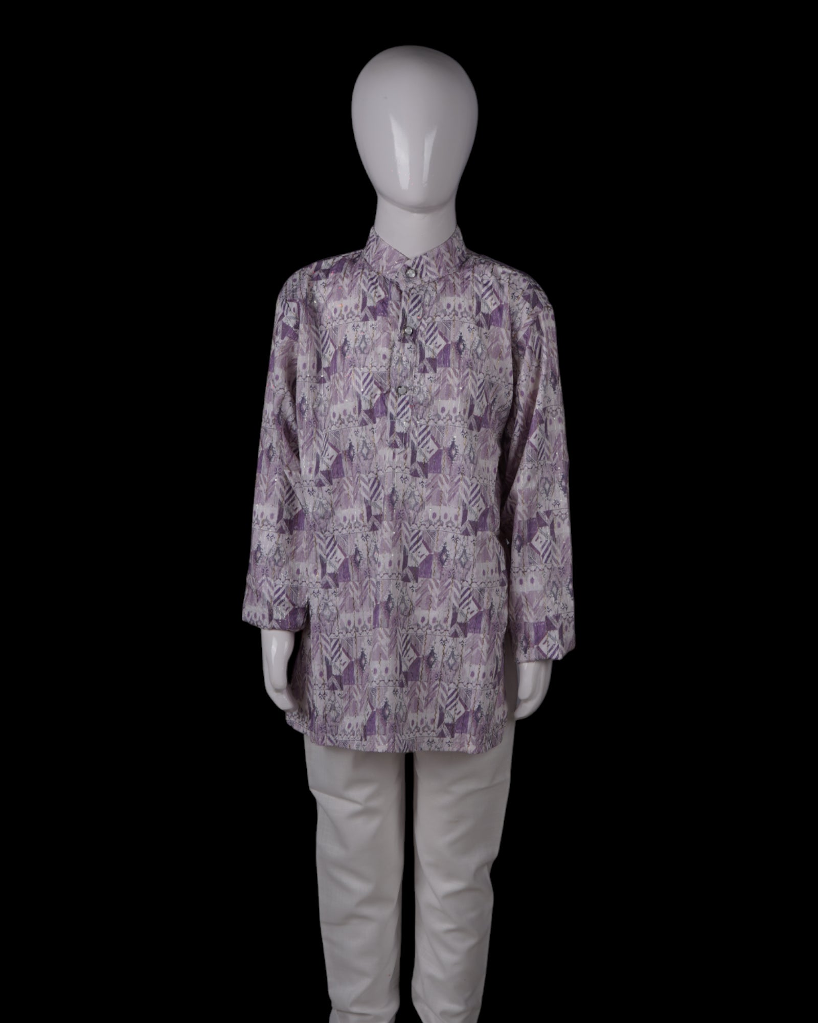 Block Print Cotton Kurta Pajama Set