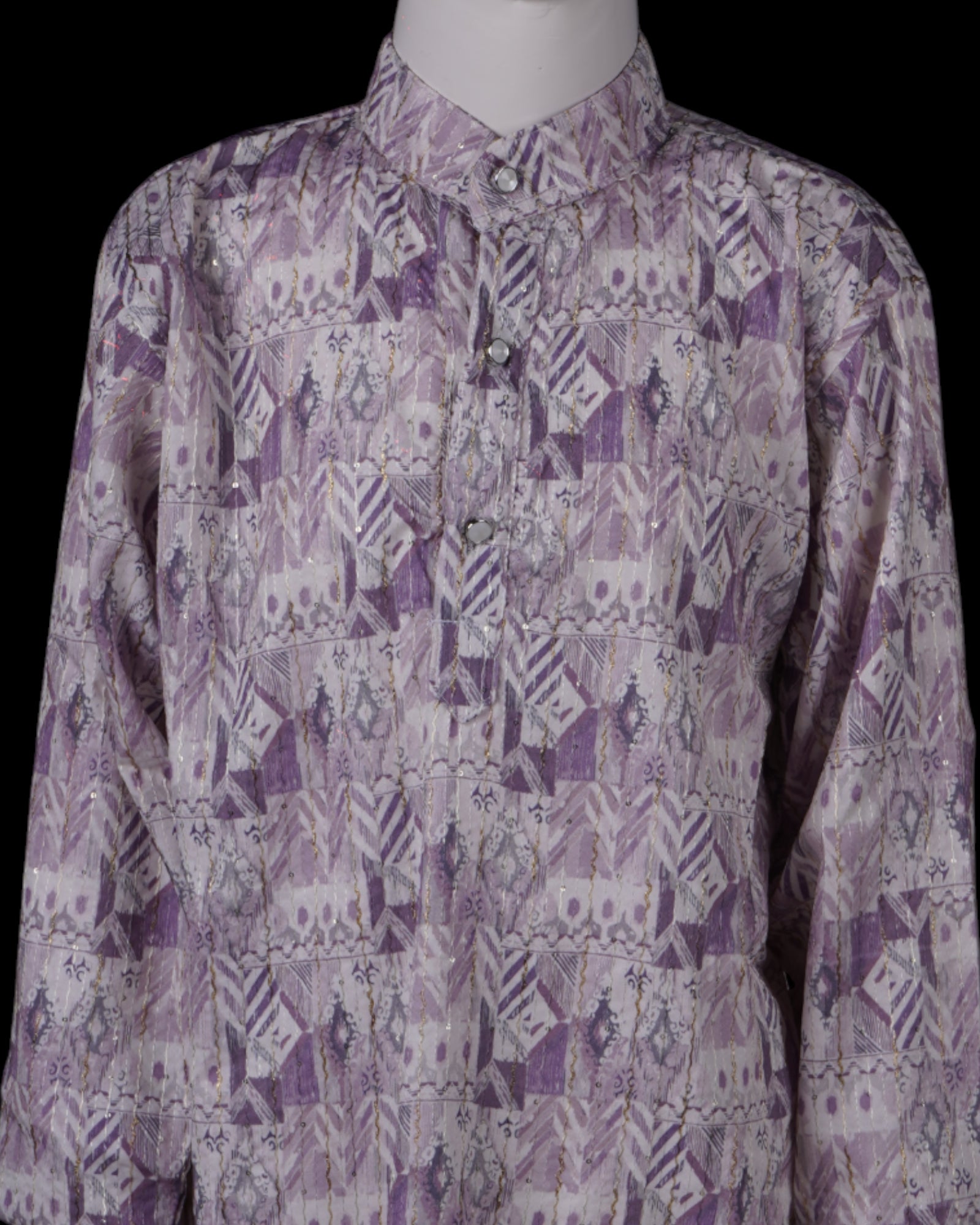 Block Print Cotton Kurta Pajama Set