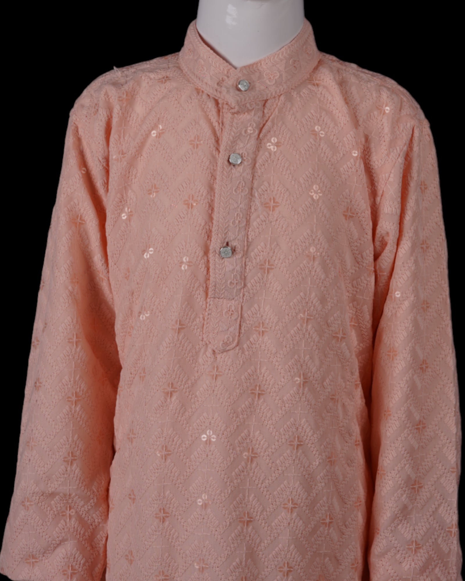 Ethnic Embroidered Boys Kurta Pajama Set