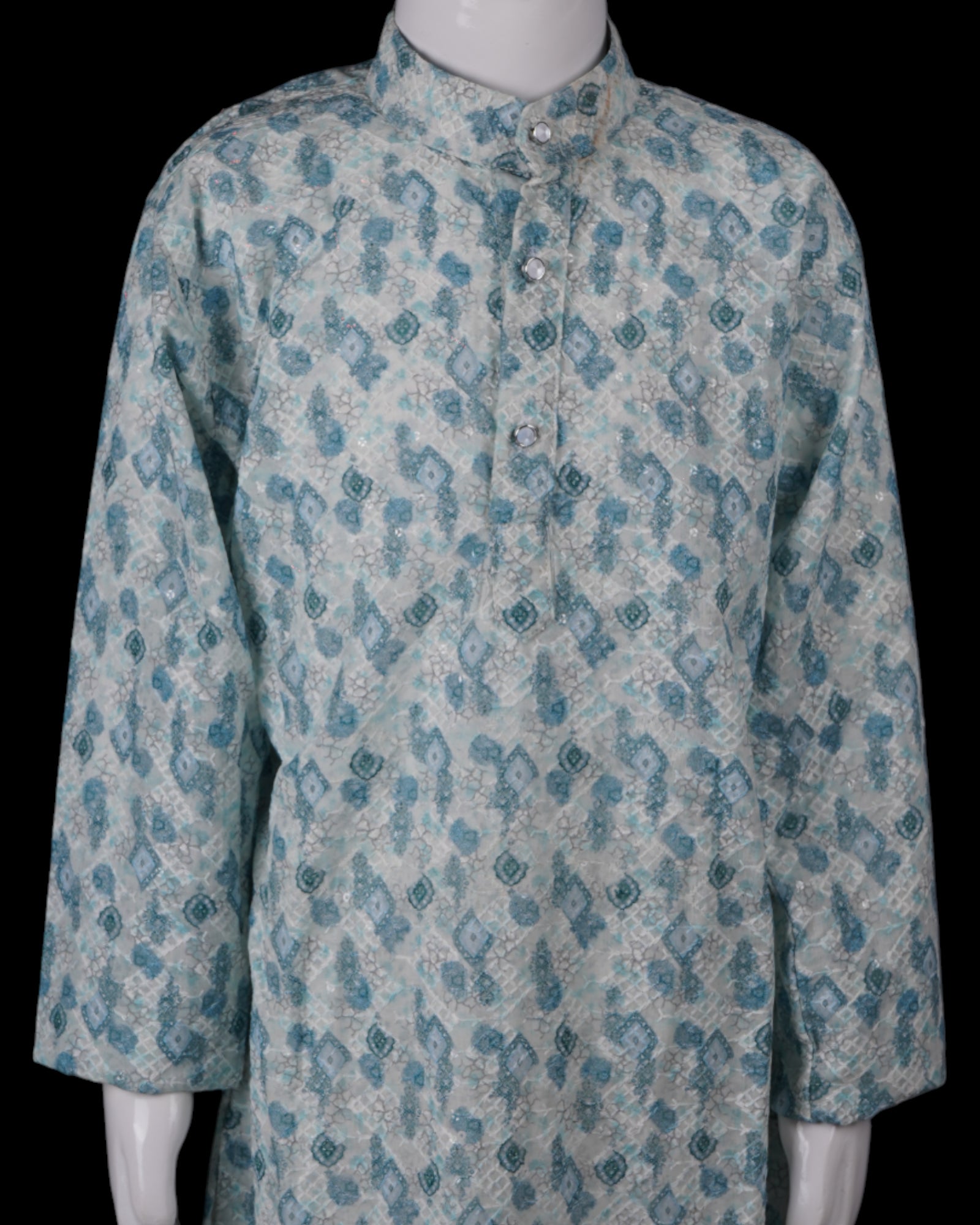 Block Print Kurta Pajama