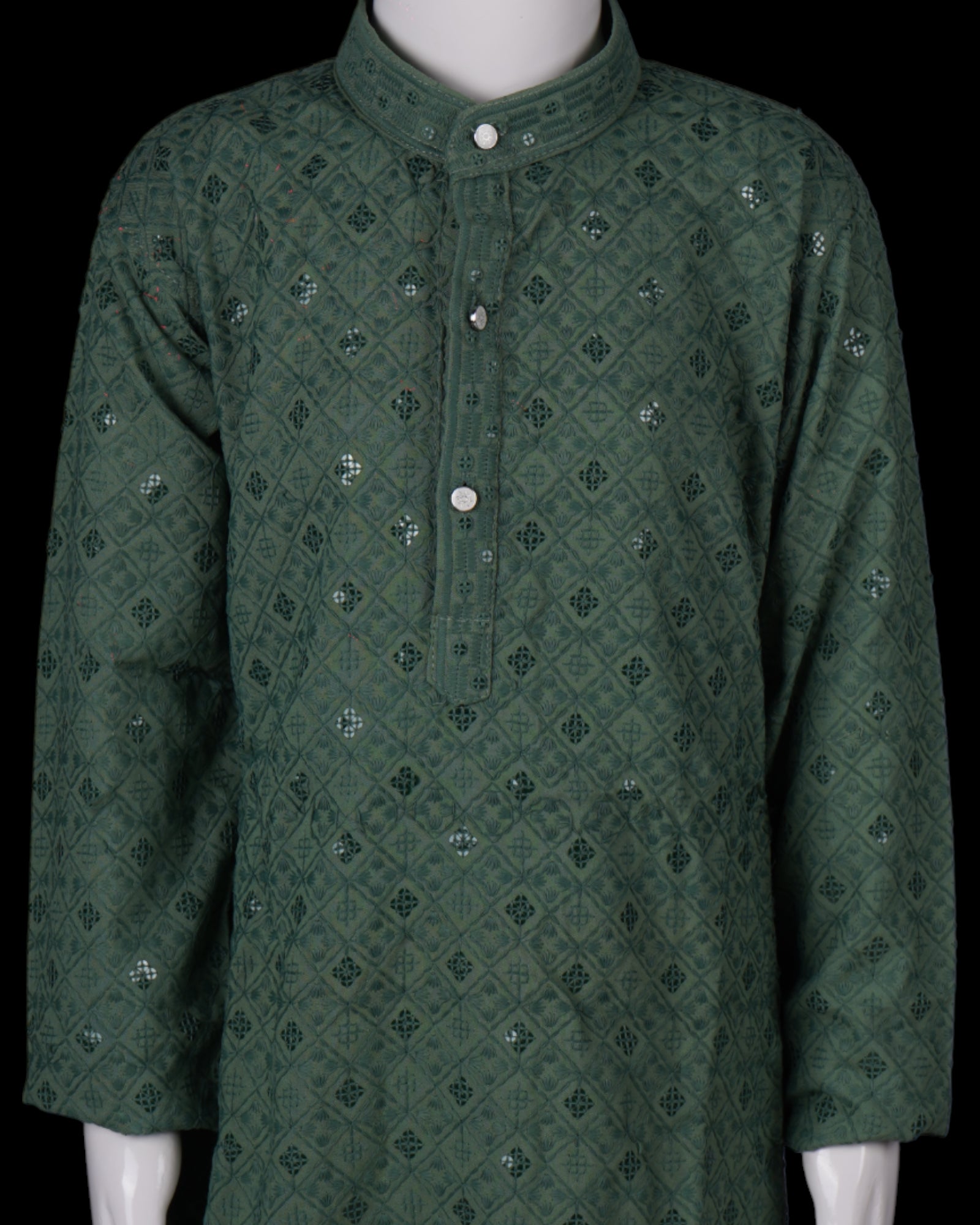 Boys Festive Sequin Kurta Pajama
