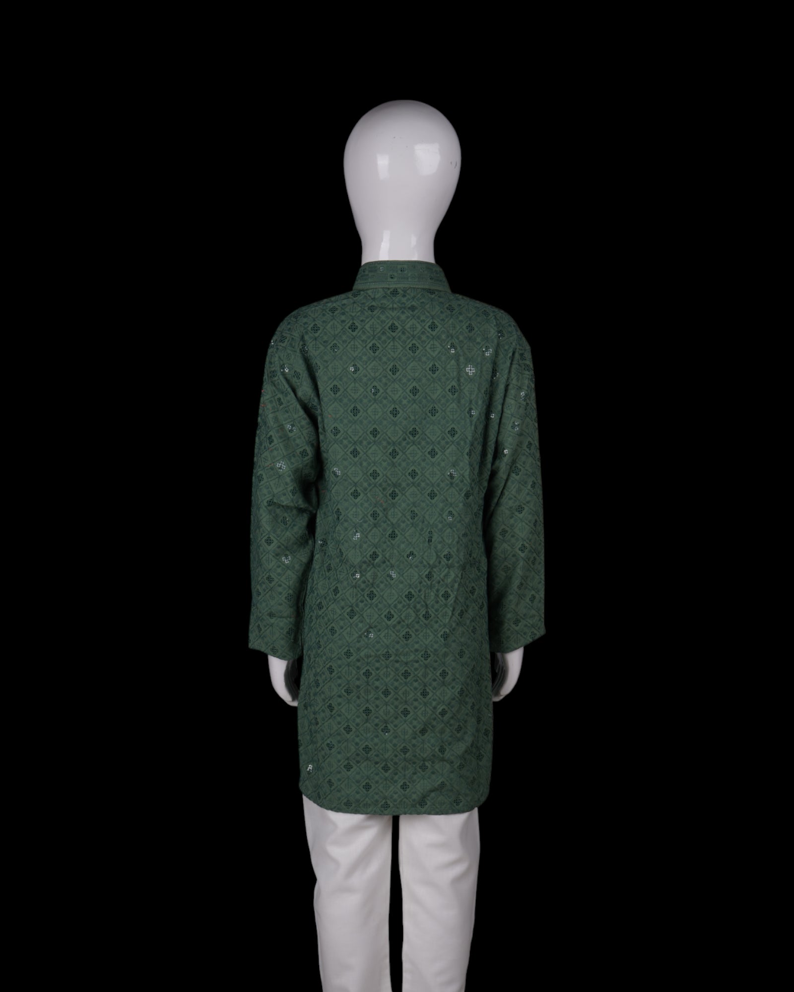 Boys Festive Sequin Kurta Pajama