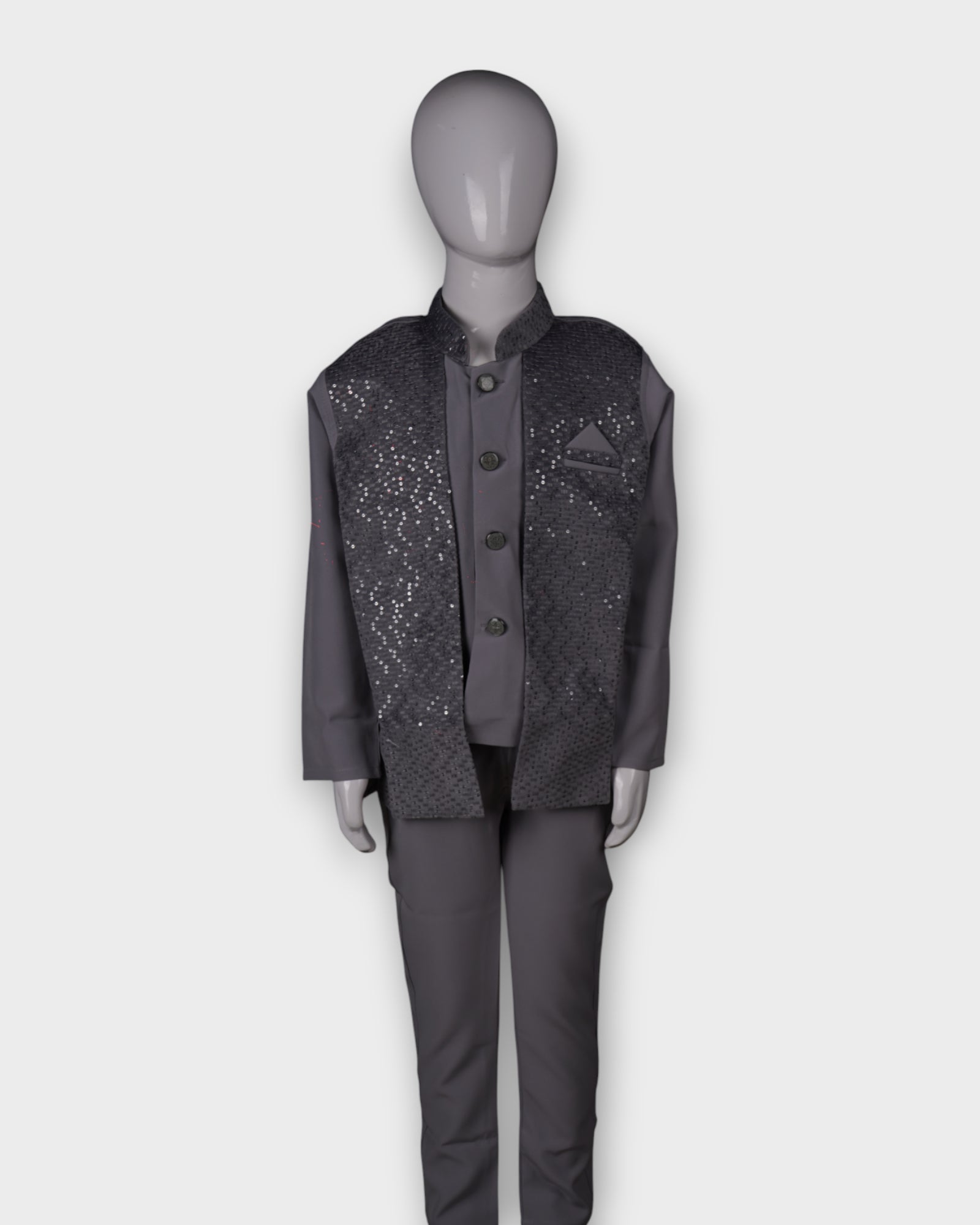 Embrace Tradition Sequin Embroidered Fusion Wear