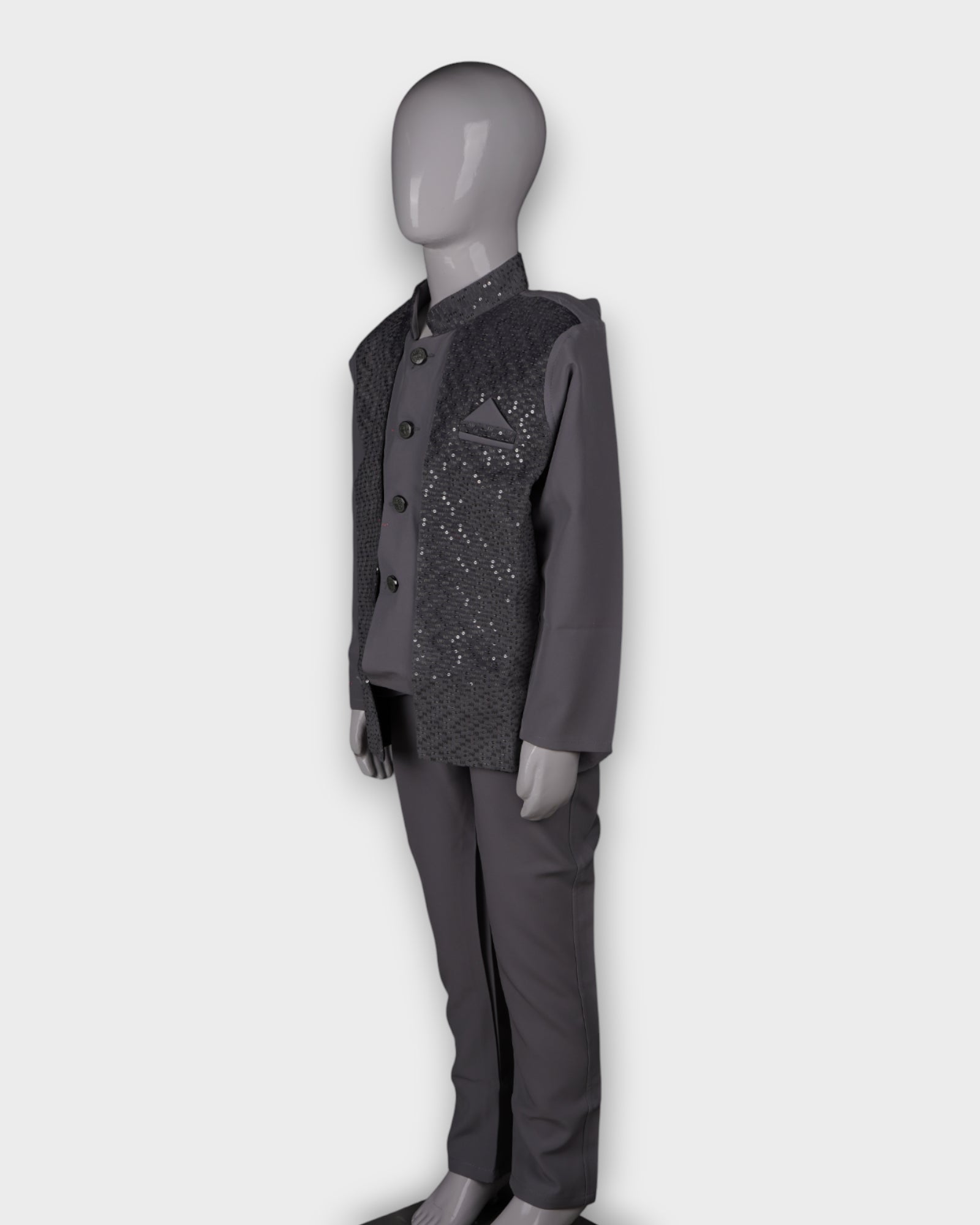 Embrace Tradition Sequin Embroidered Fusion Wear