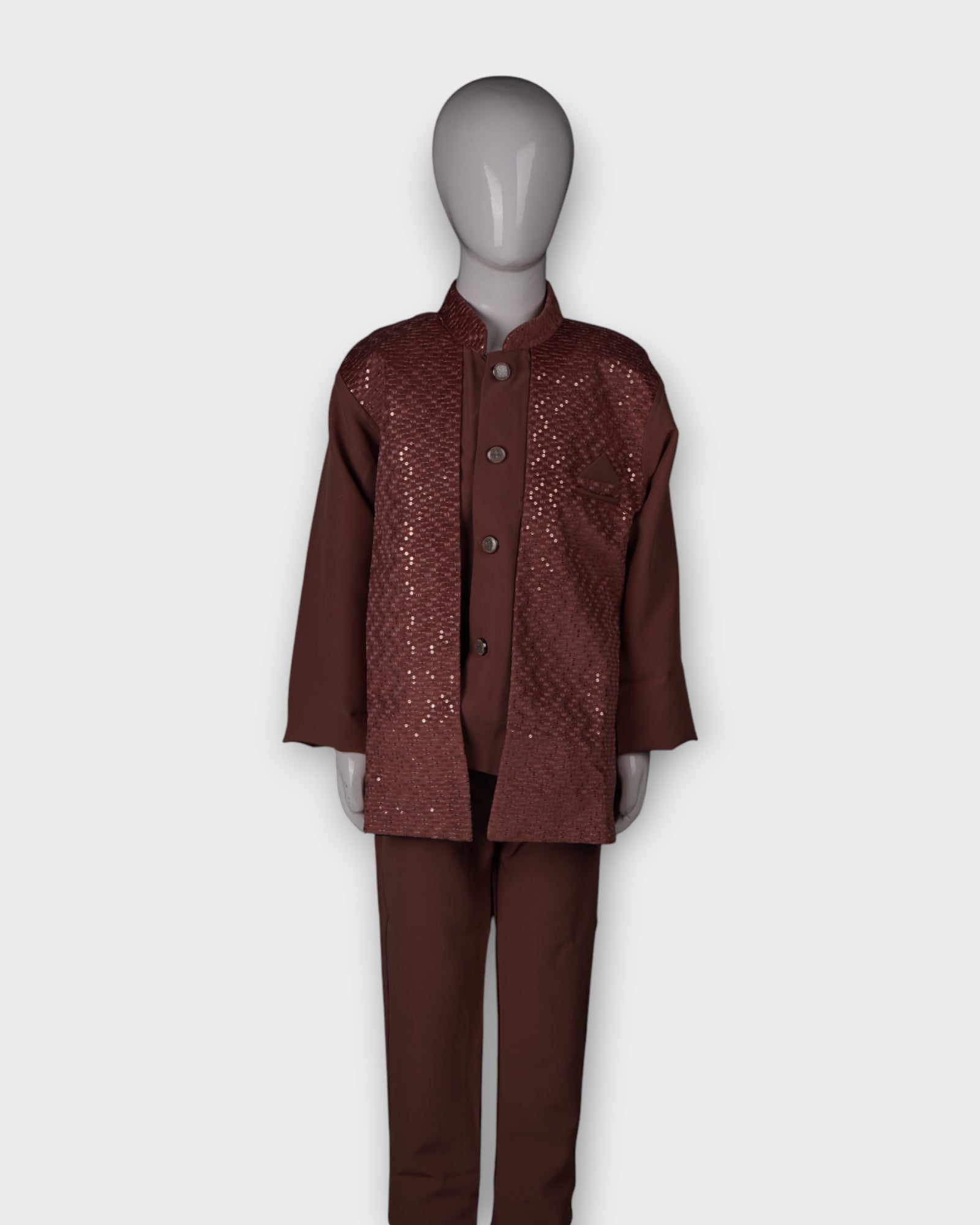 Embrace Tradition Sequin Embroidered Fusion Wear