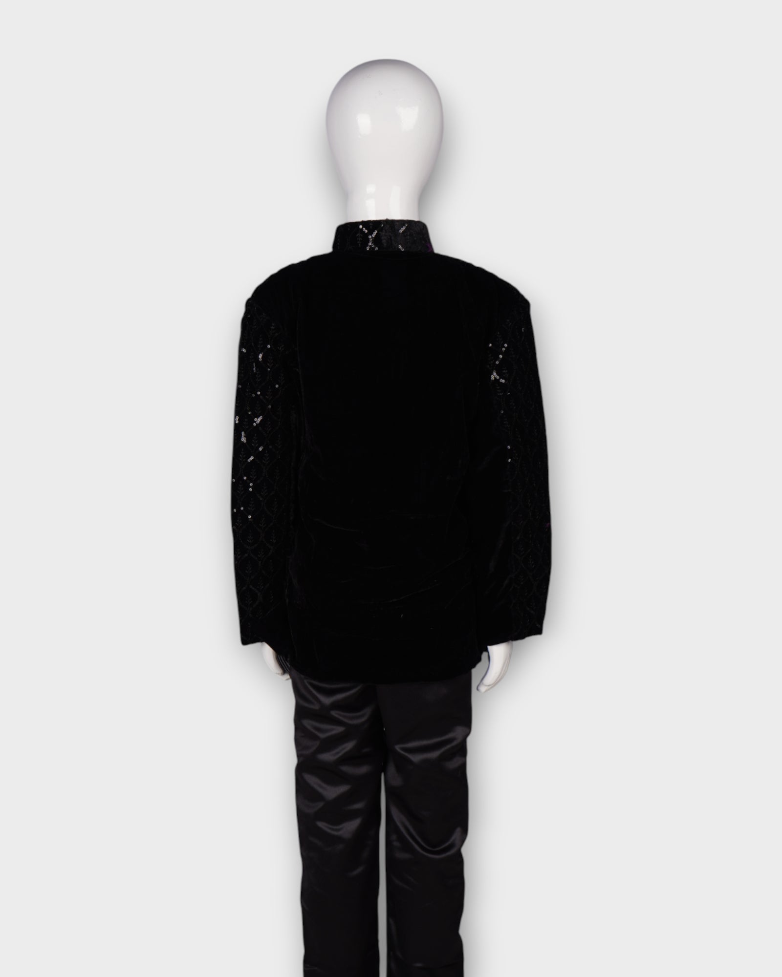 Festive Sequin Kurta Pajama Set