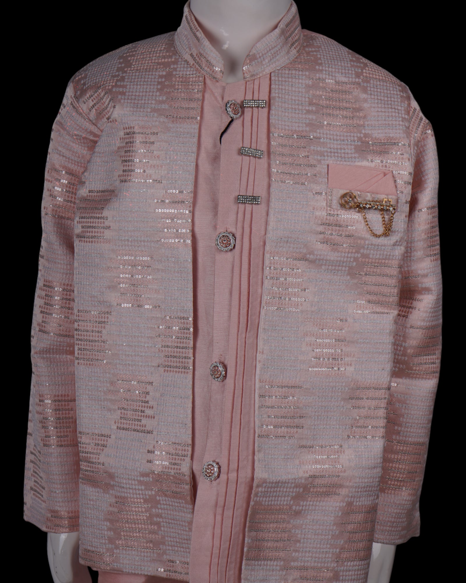 Unveil tradition with a modern embroidered sherwani