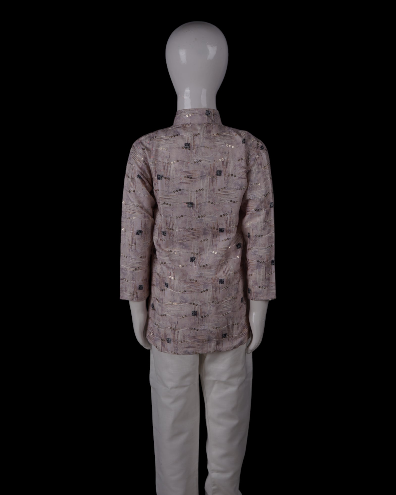 Artisan Embellished Cotton Kurta Pajama Set