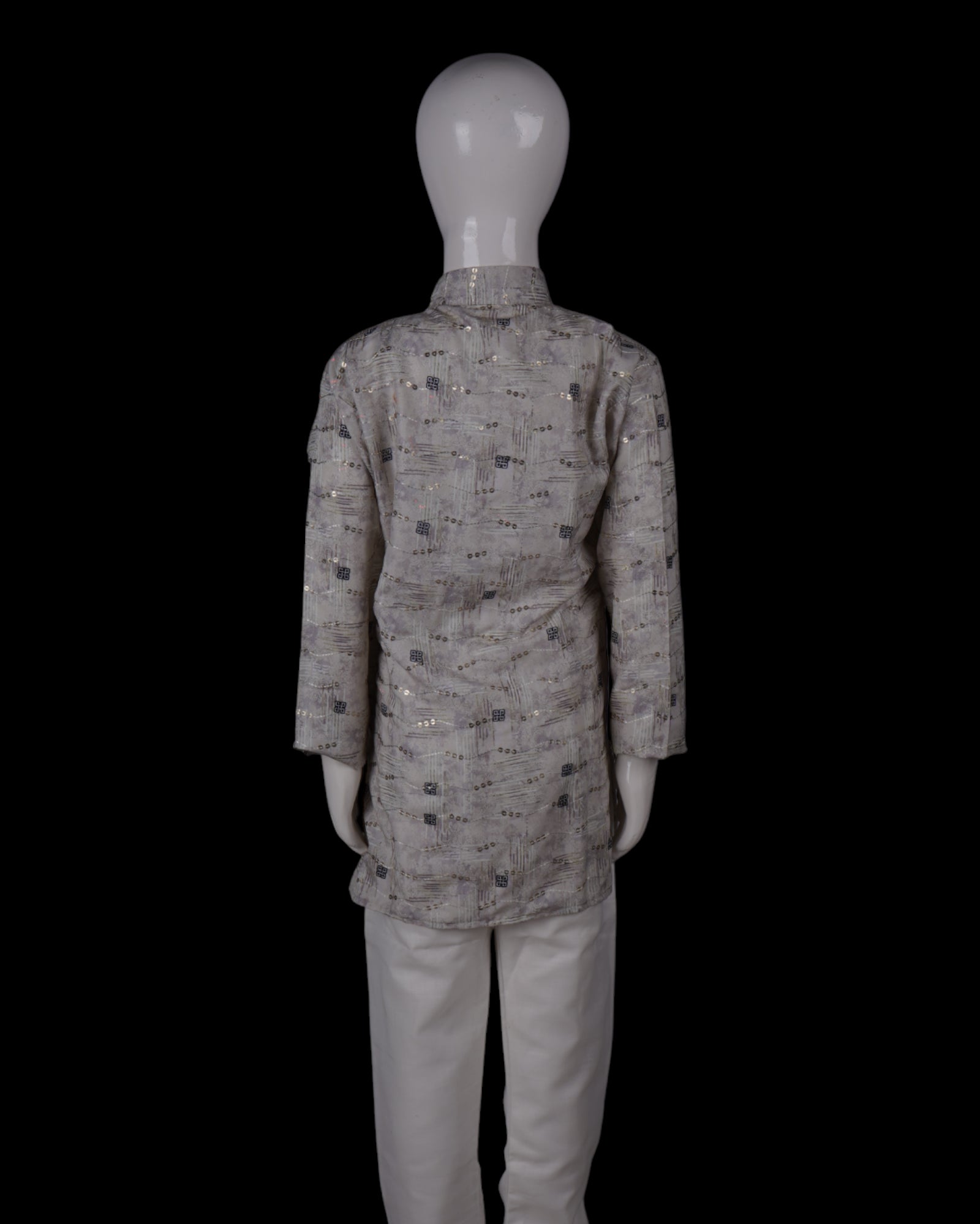 Artisan Embellished Cotton Kurta Pajama Set