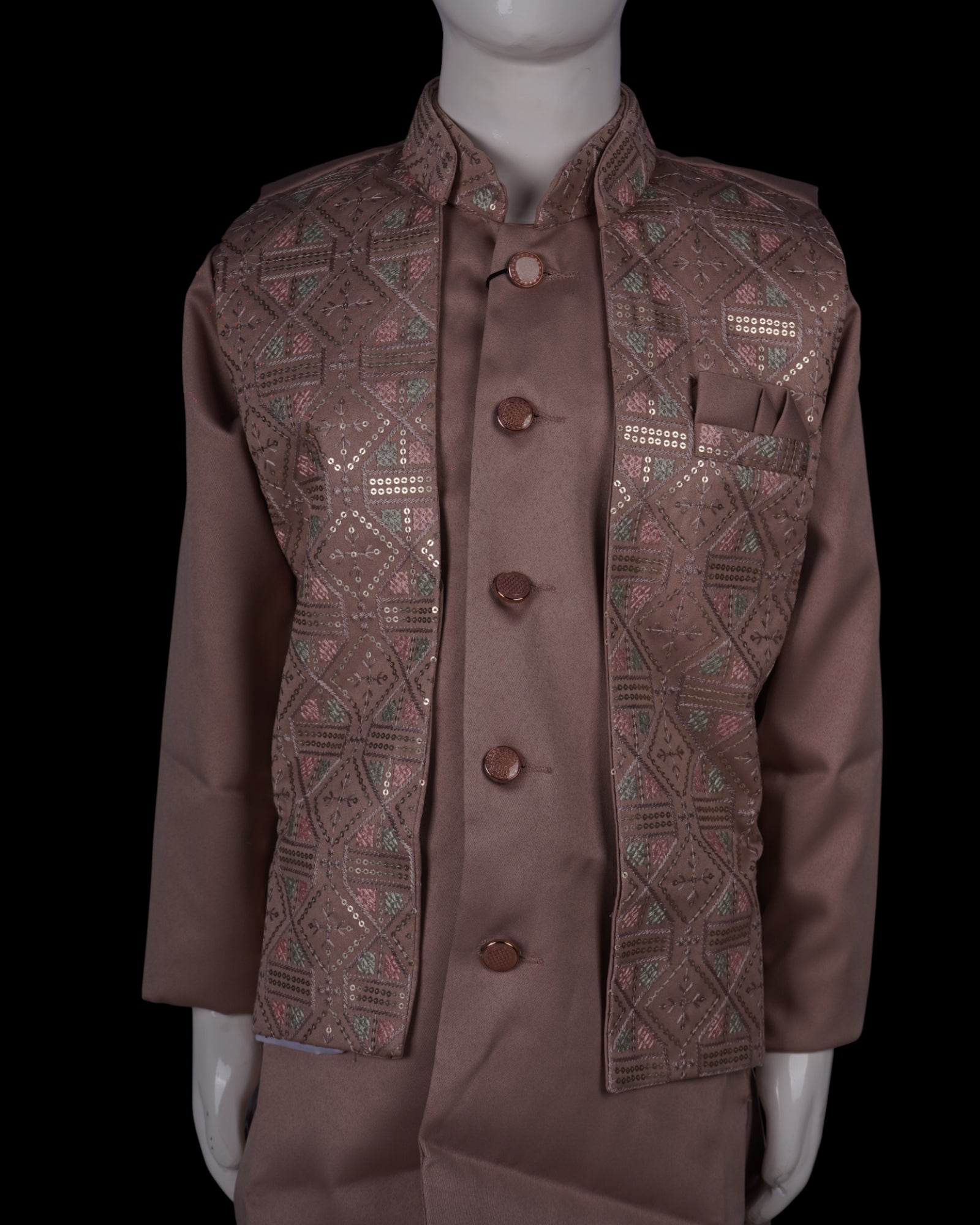 Unveil charm at your engagement in our Modi Suits