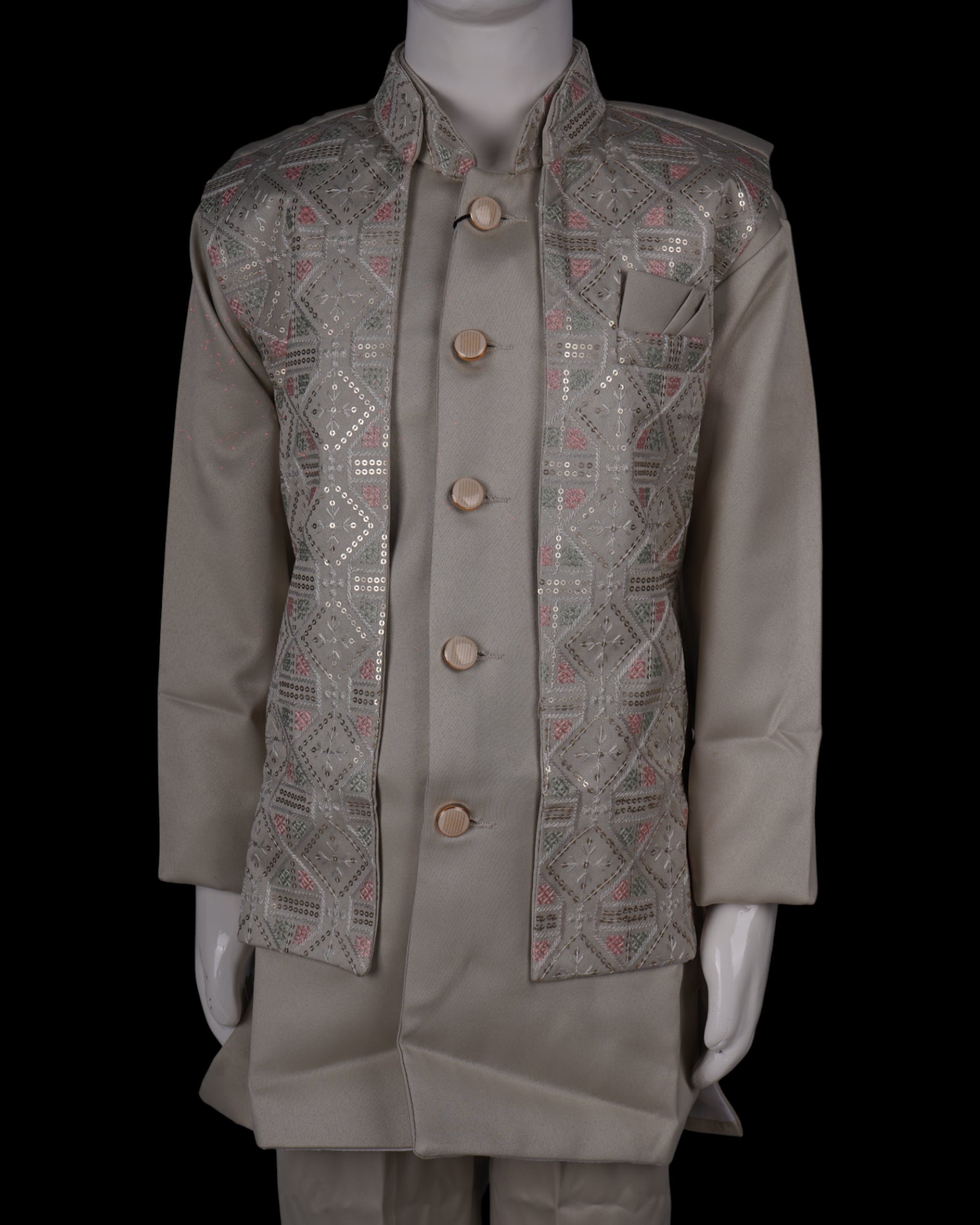 Unveil charm at your engagement in our Modi Suits