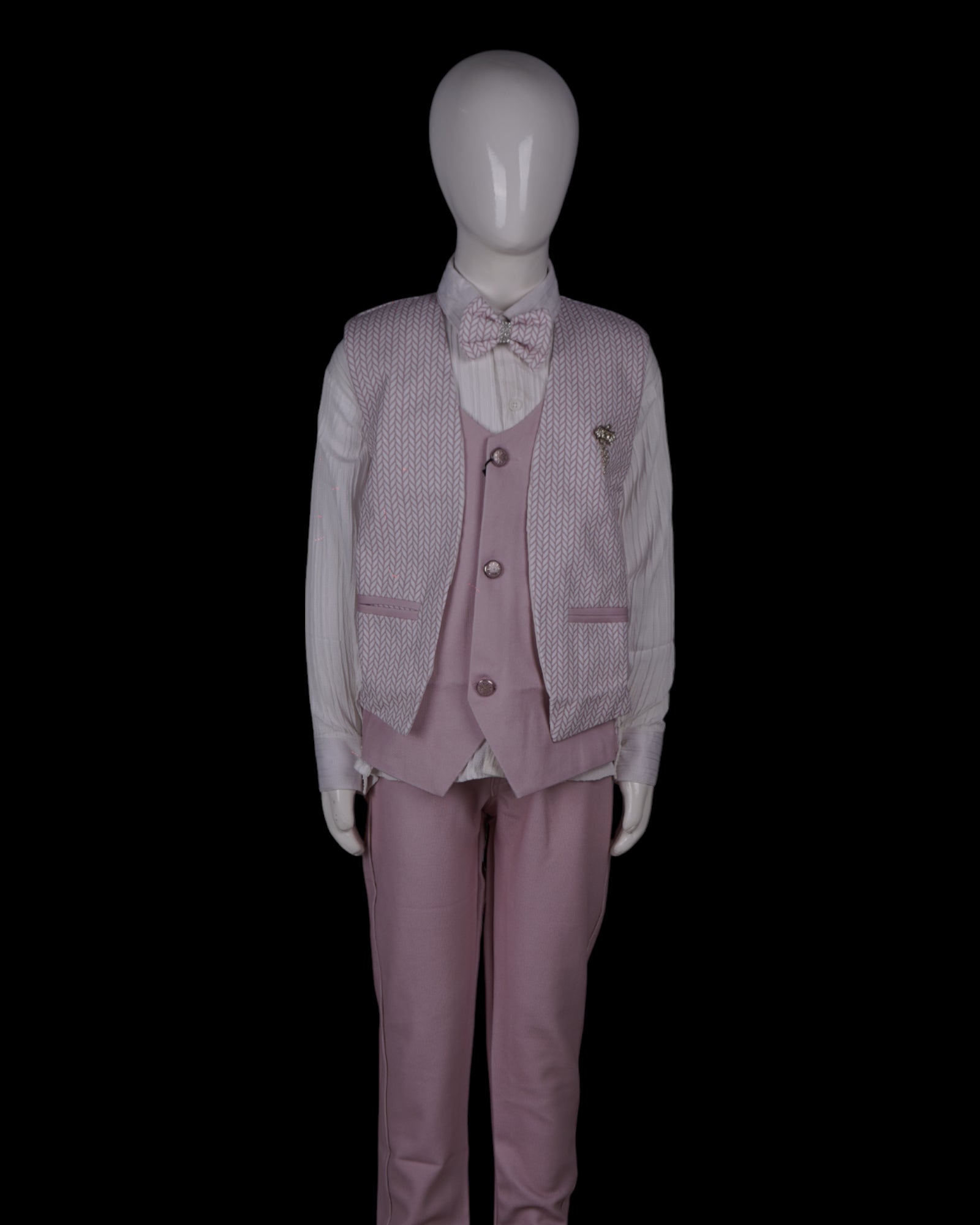 Transform Your Look Textured Party Suit Pants