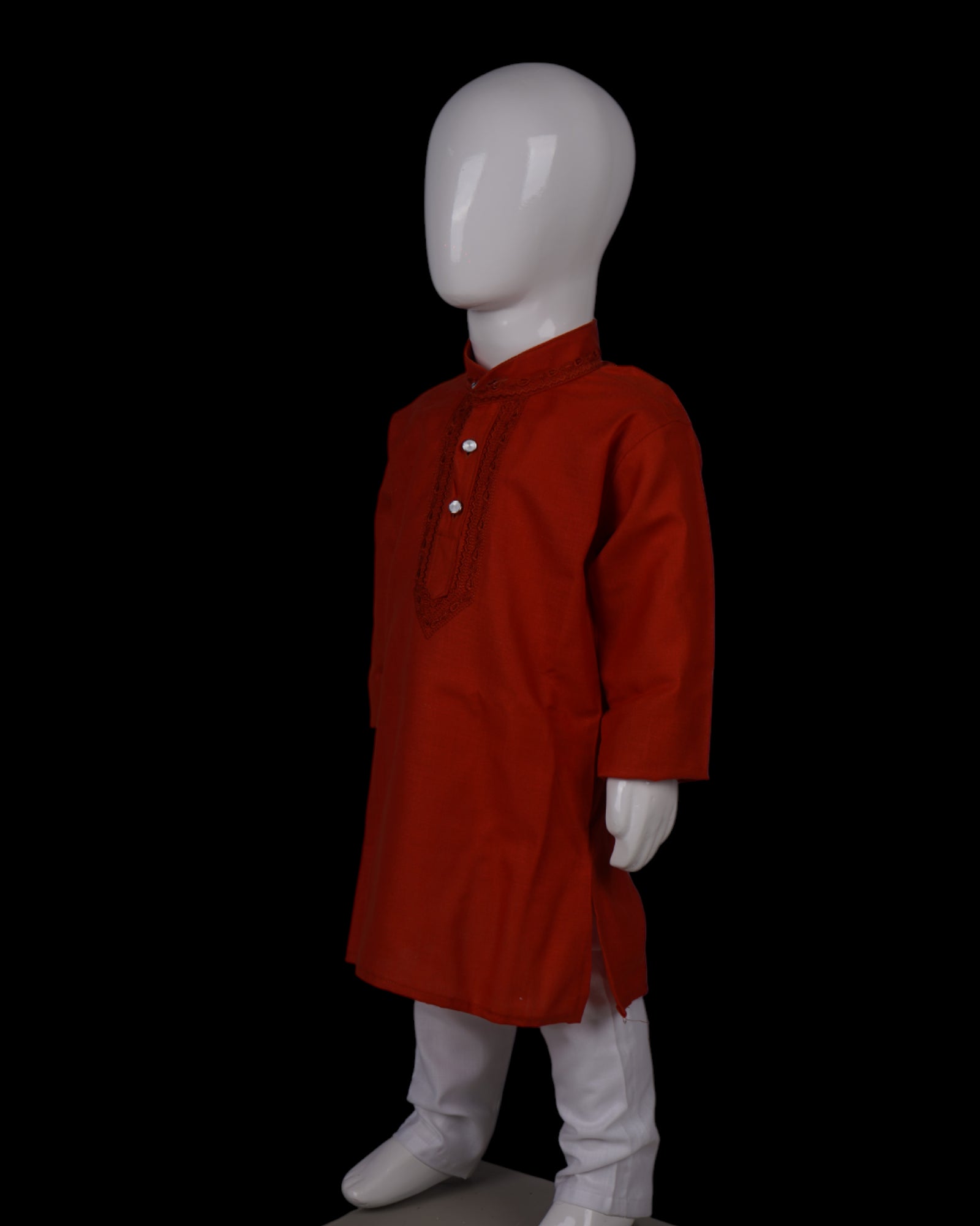Boys Embroidered Kurta Pajama Set
