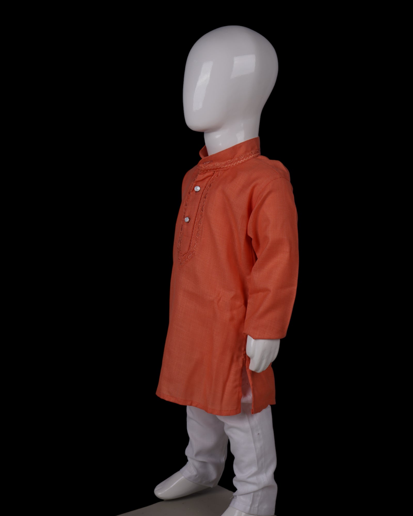 Boys Embroidered Kurta Pajama Set