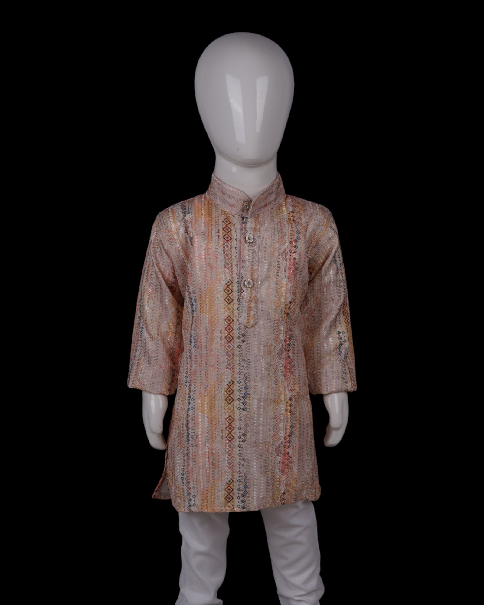 Boys Intricate Embroidered Kurta Pajama