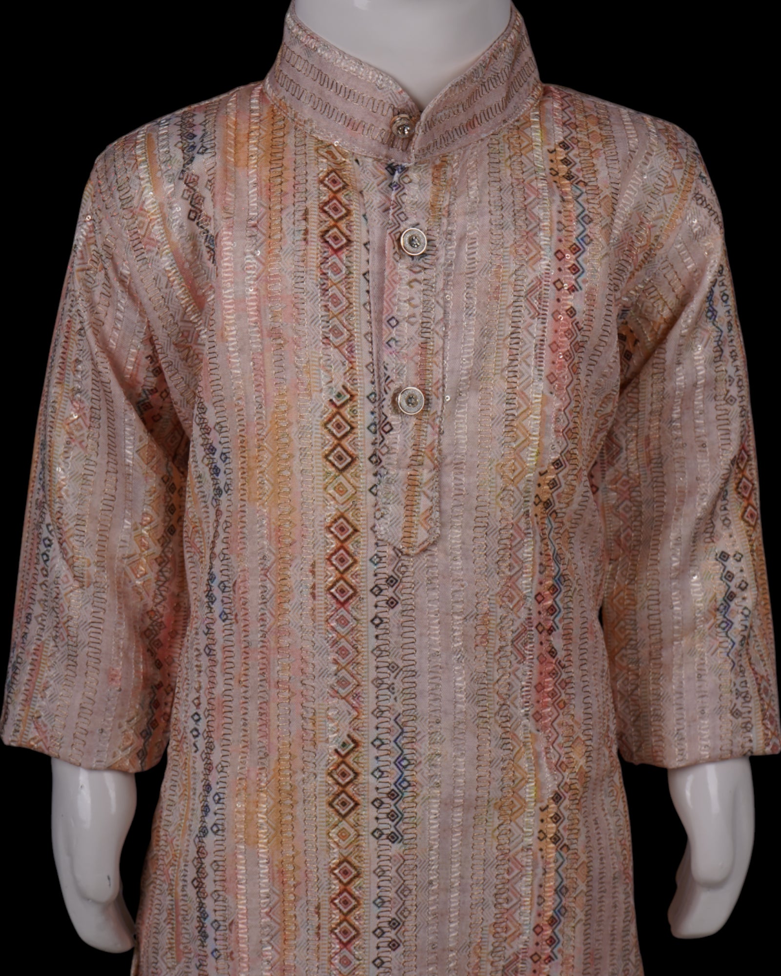 Boys Intricate Embroidered Kurta Pajama