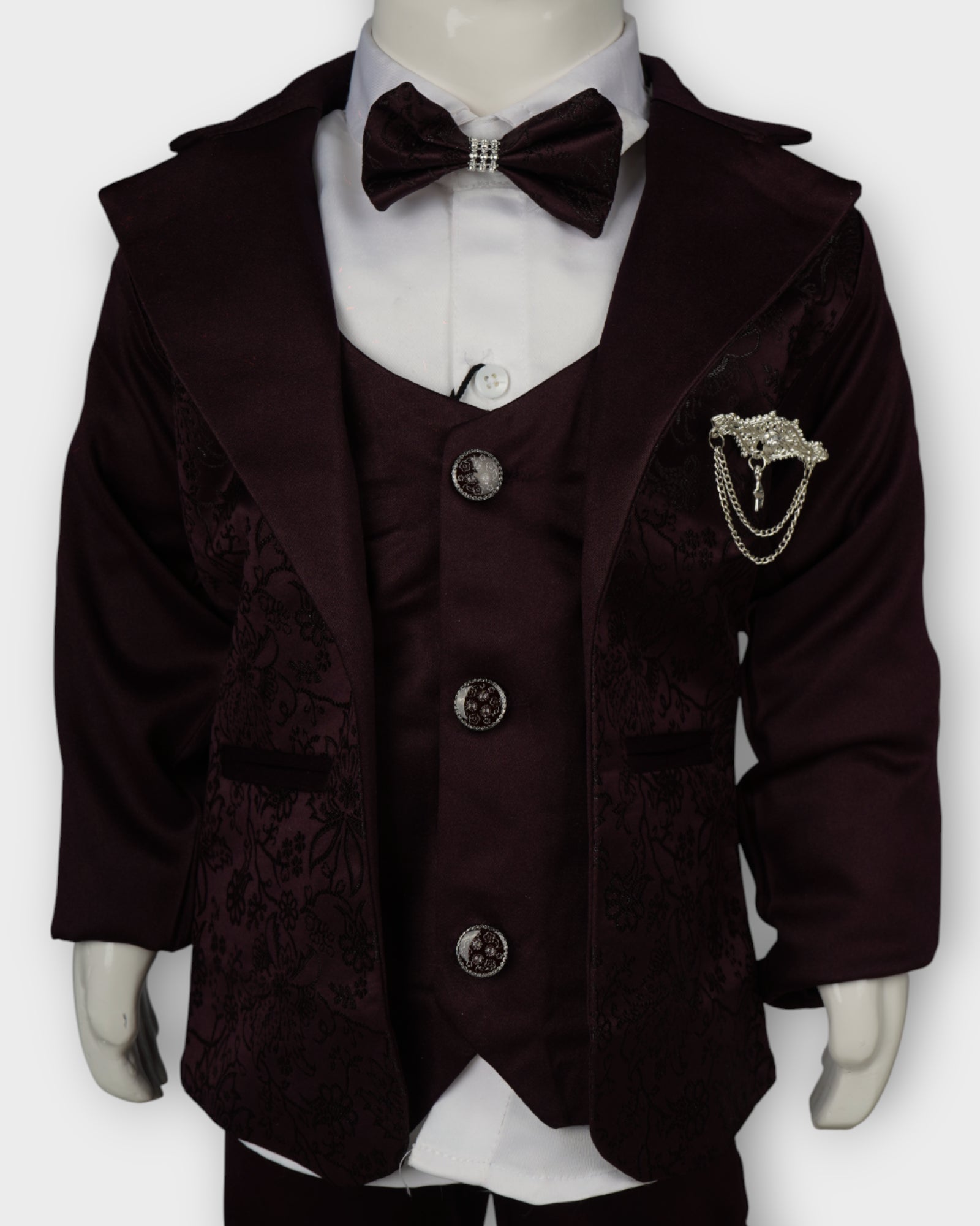 Unwind in Tradition Embroidered Festive Suit Pants