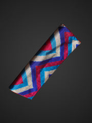 Zigzag Pattern Pochampally Silk Saree