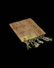 Light Yellow Vibrant Weave Chanderi Saree