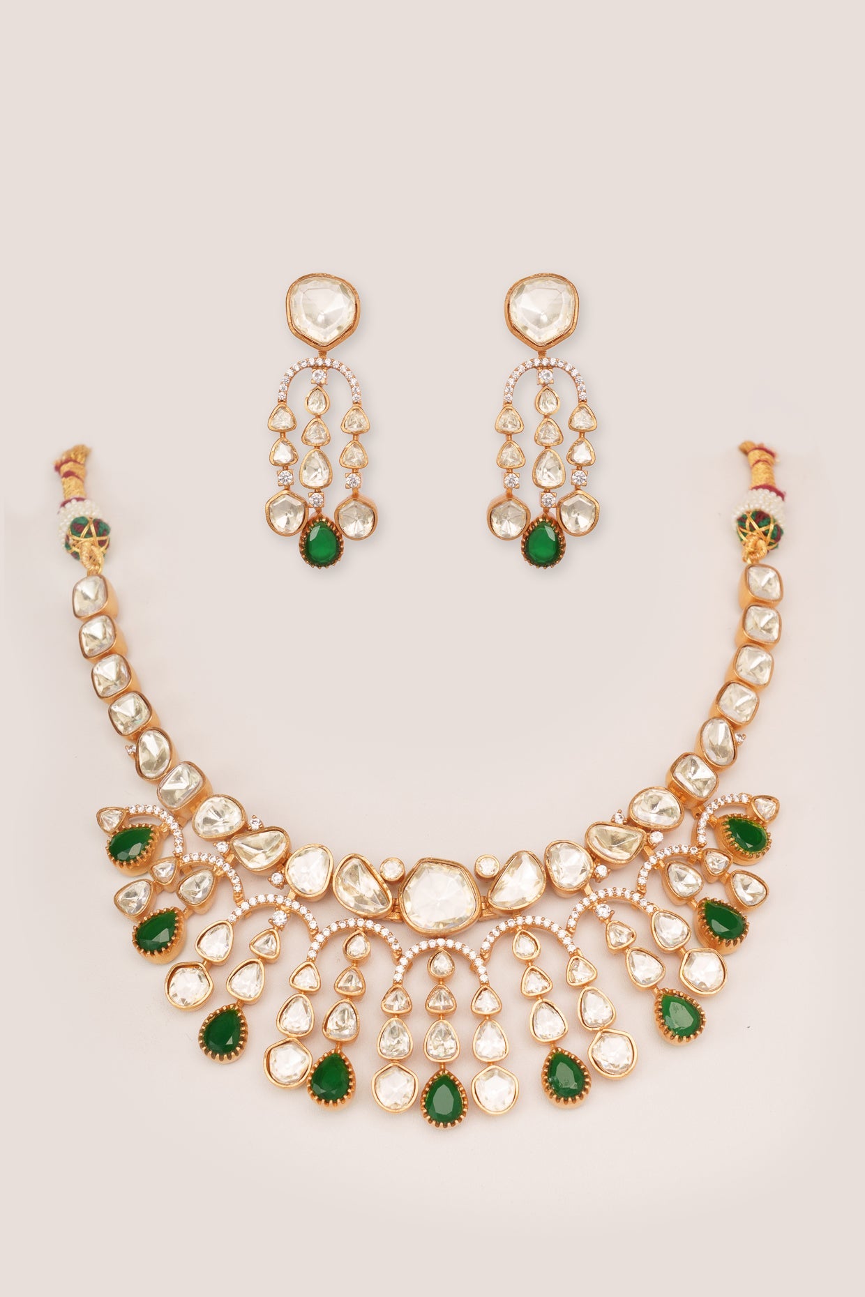 Sparkle Modern Moisannite Touch Necklace Set