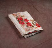 Unveil Timeless Beauty with an Off White Organza Silk Saree