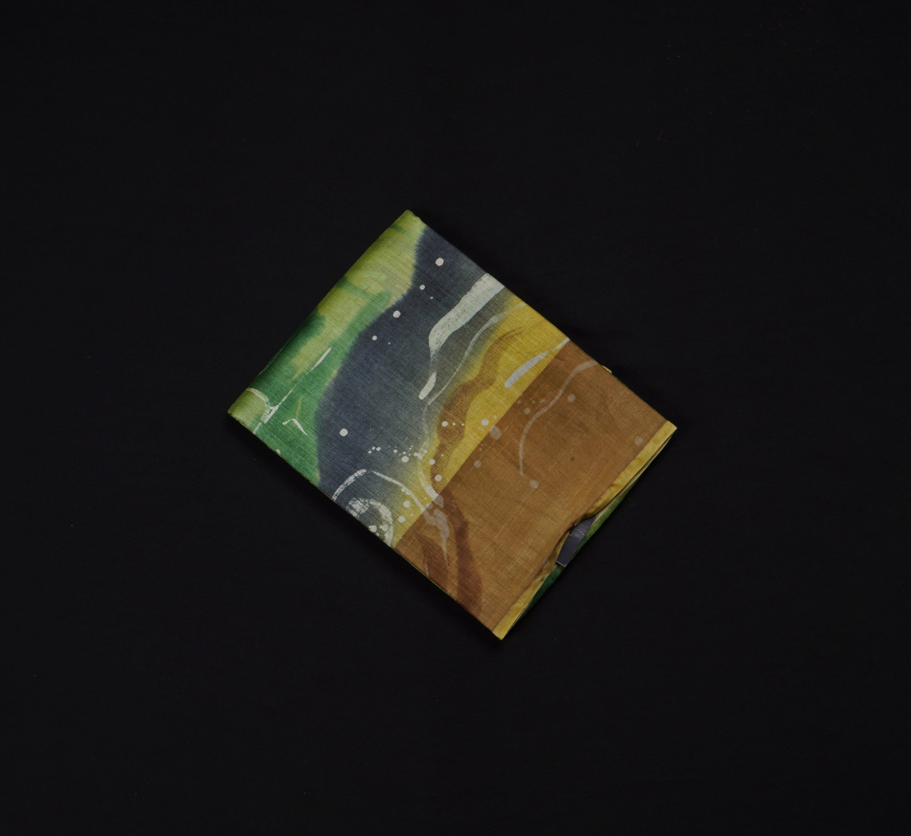 Green Mangalgiri Tussar Silk Saree