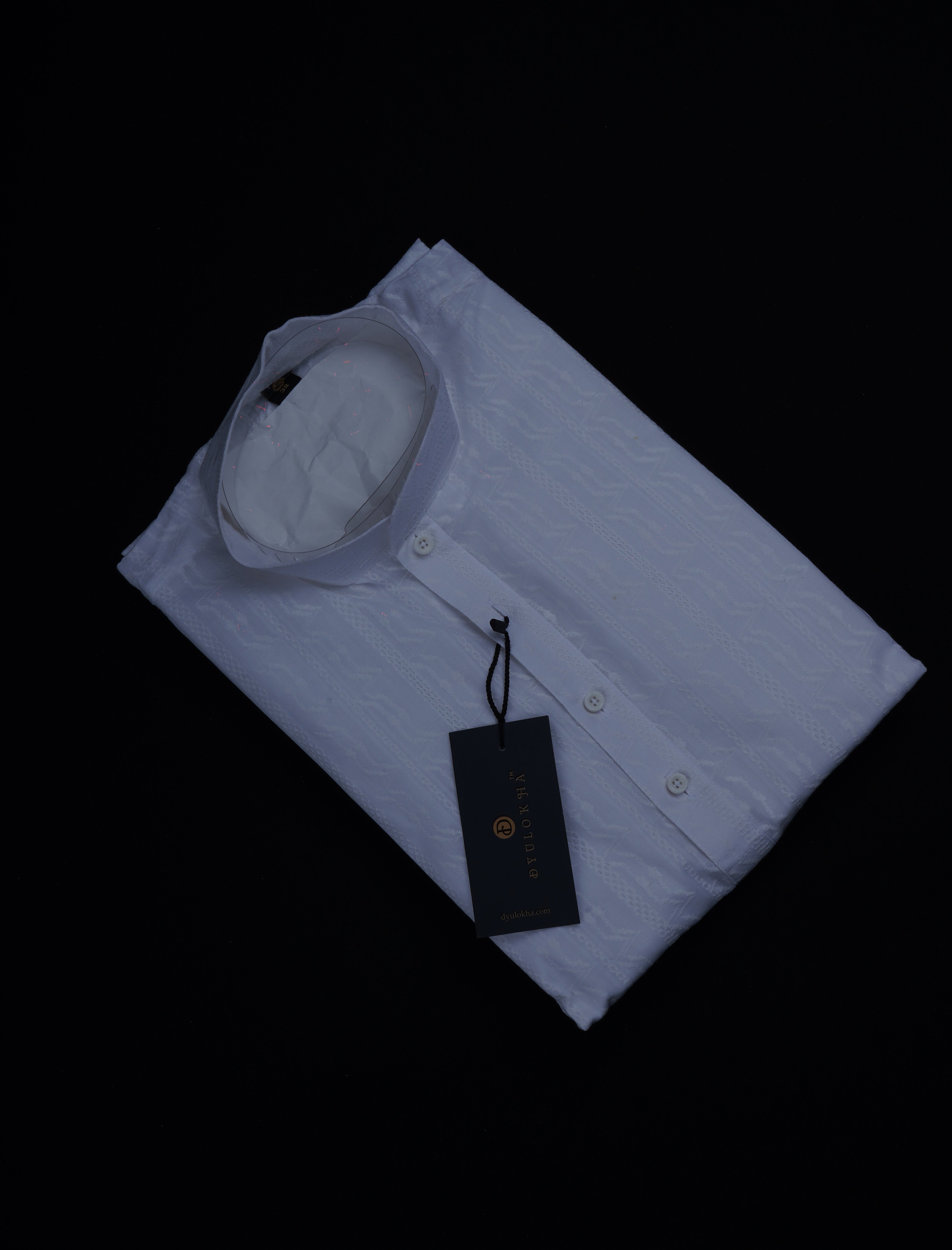 Traditional Cotton Kurta Pajama with Embroidery