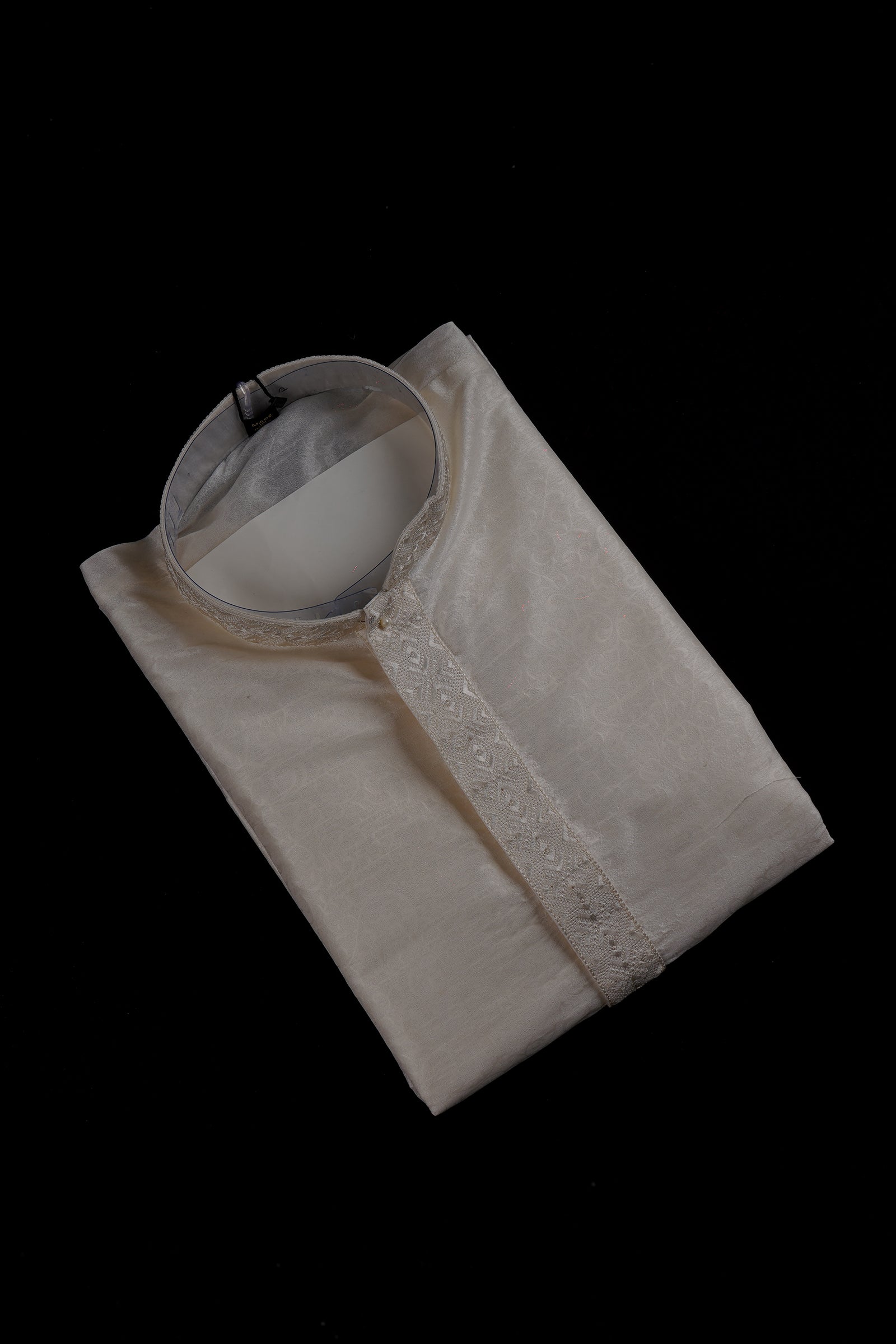 Tusser Silk Textured Kurta Pajama Set