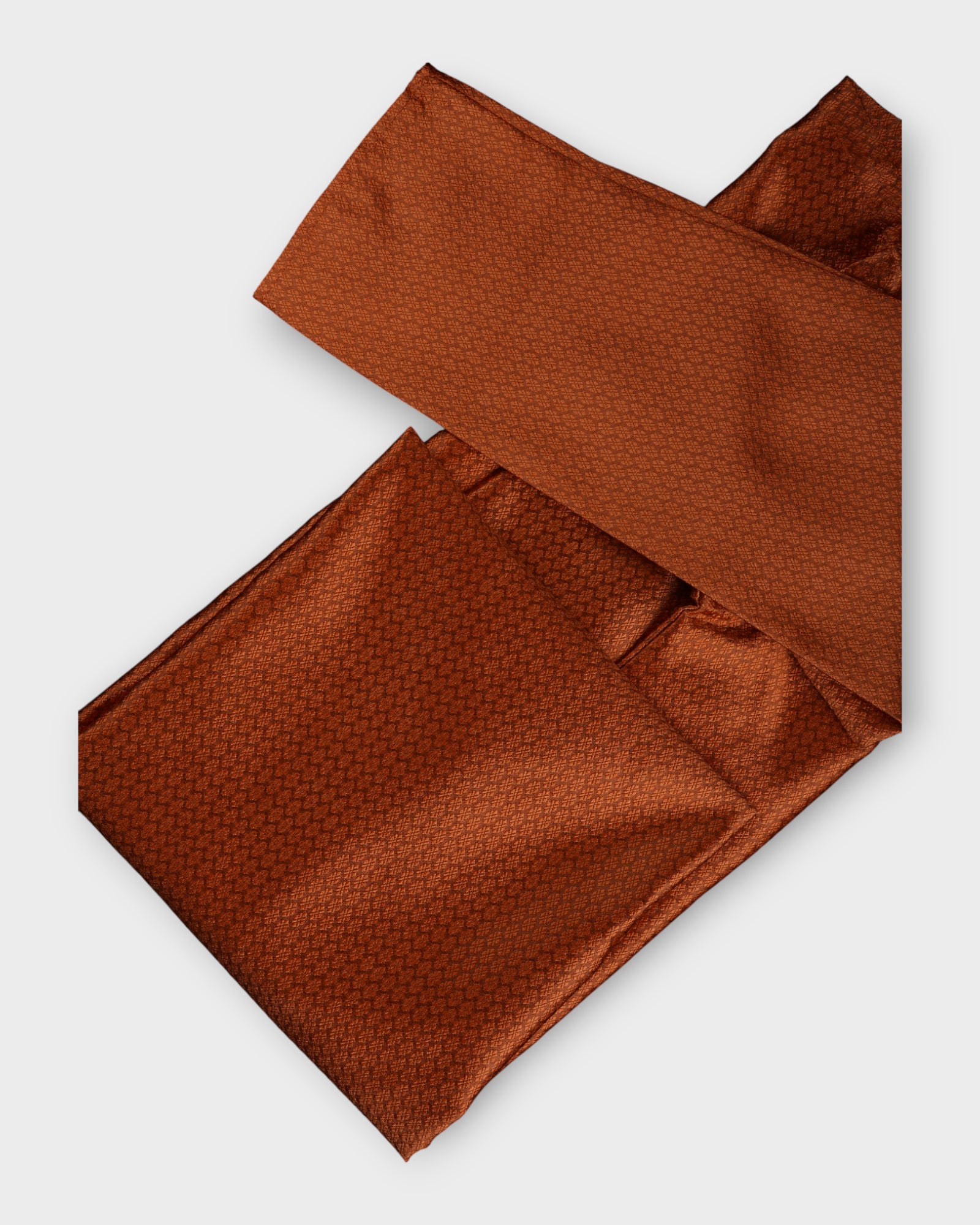 Jacquard Textured Cotton Kurta Pajama Set