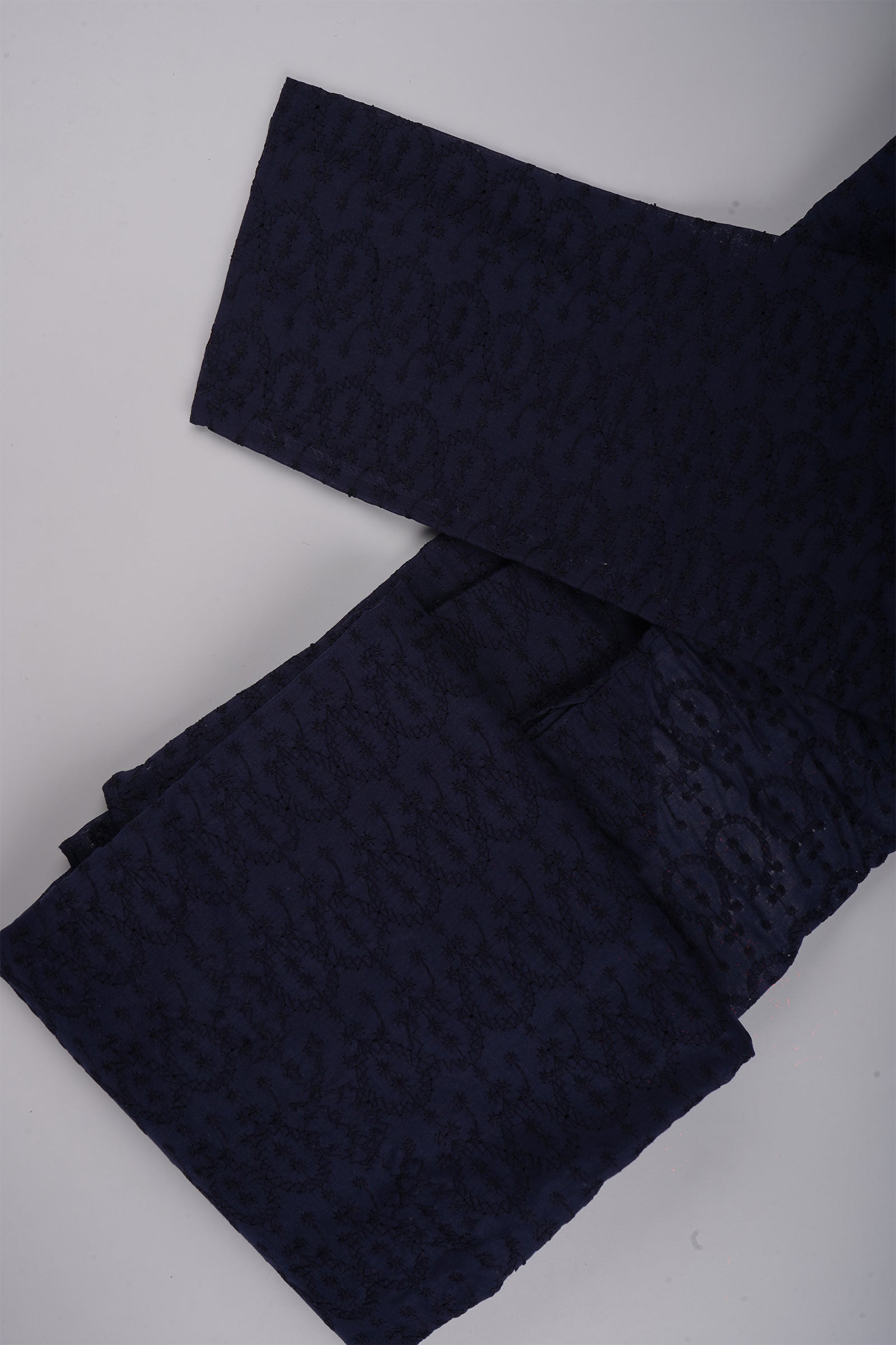 Cotton Hand Embroidered Kurta Pajama Set