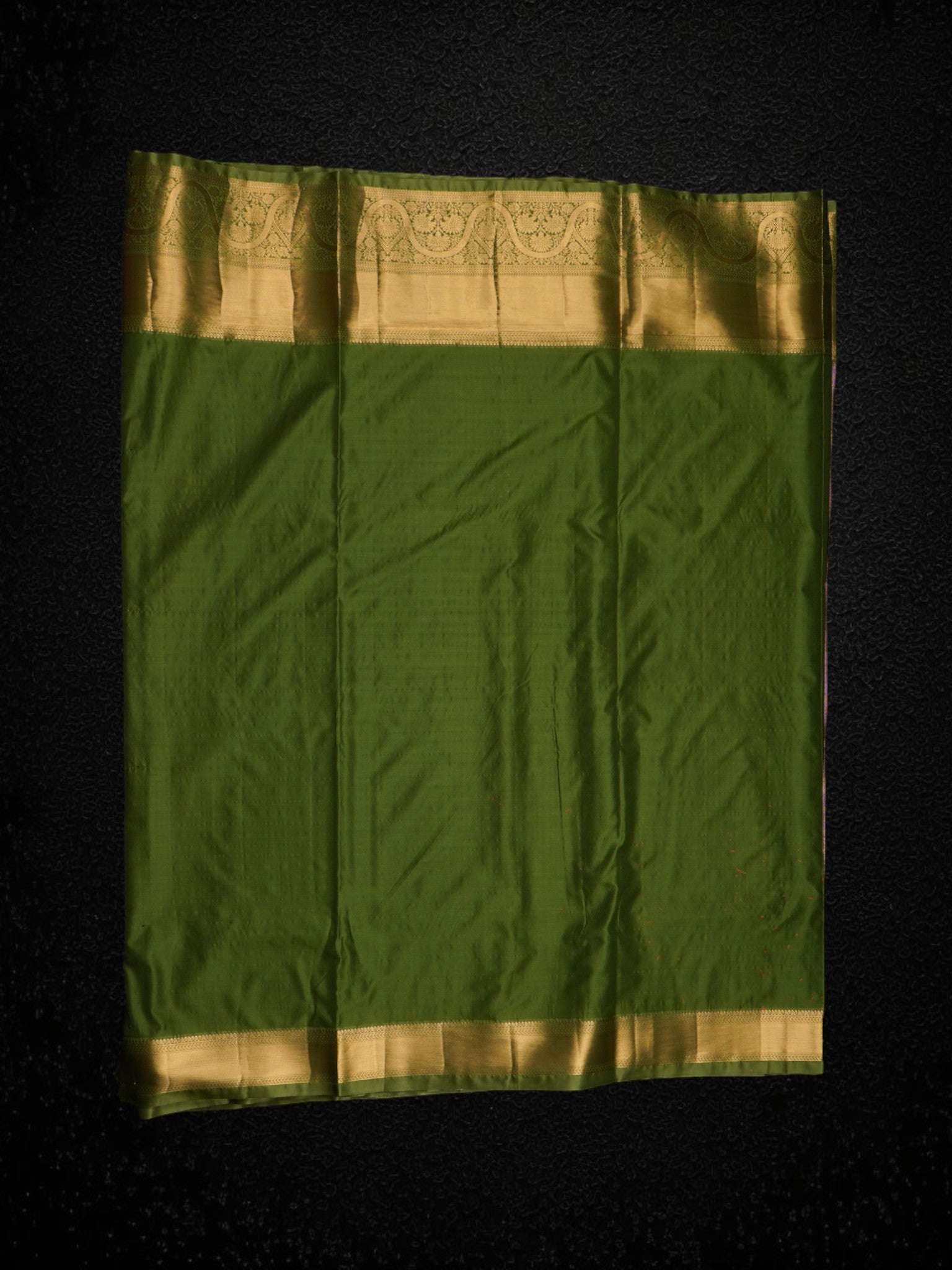 Light Lavender Handloom Dharmavaram Silk Saree