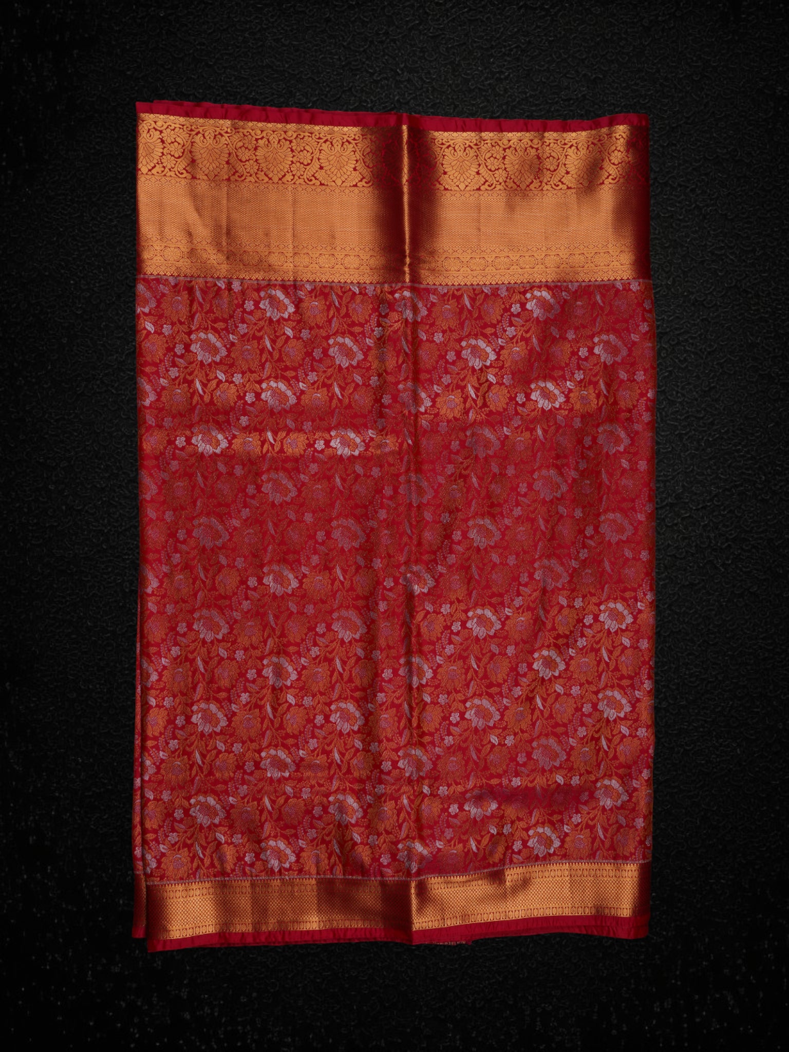 Red Dharmavaram Saree