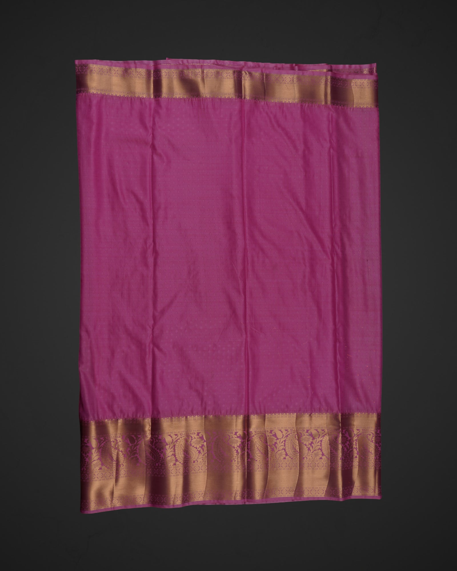 Cream Dharmavaram Silk Zari Floral Saree